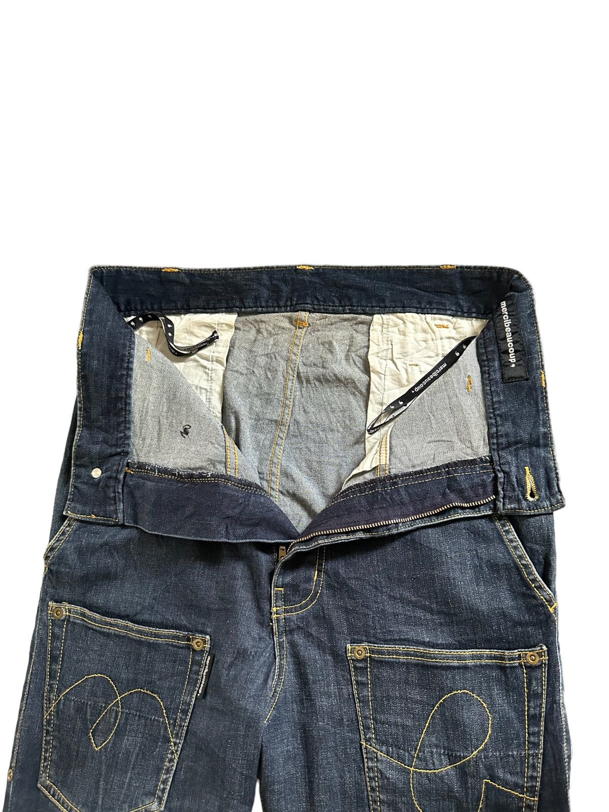 Issey Miyake AW14 - Mercibeaucoup high rise hybrid jeans Size US 32 / EU 48 - 7 Thumbnail
