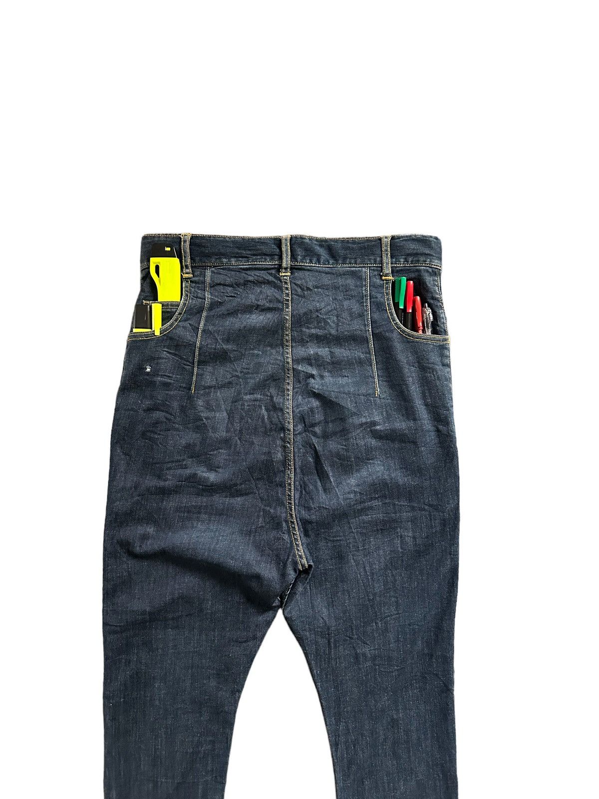 Issey Miyake AW14 - Mercibeaucoup high rise hybrid jeans Size US 32 / EU 48 - 9 Thumbnail