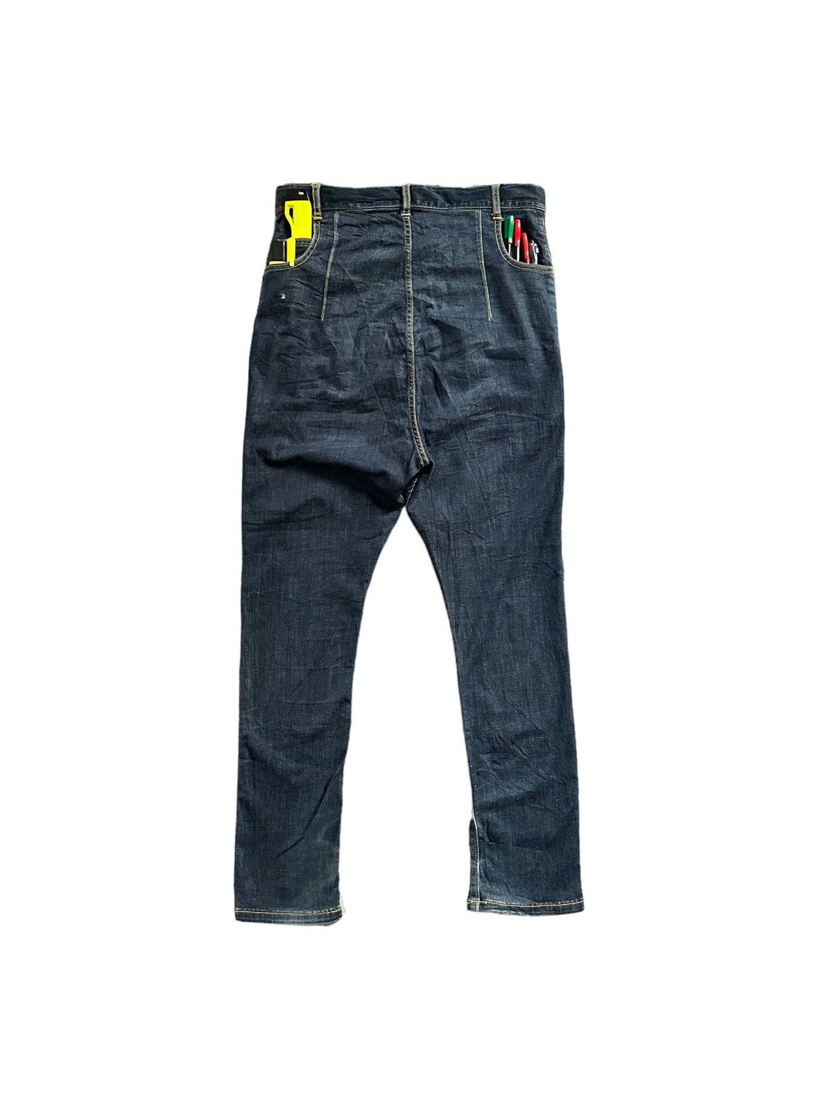 Issey Miyake AW14 - Mercibeaucoup high rise hybrid jeans Size US 32 / EU 48 - 4 Thumbnail