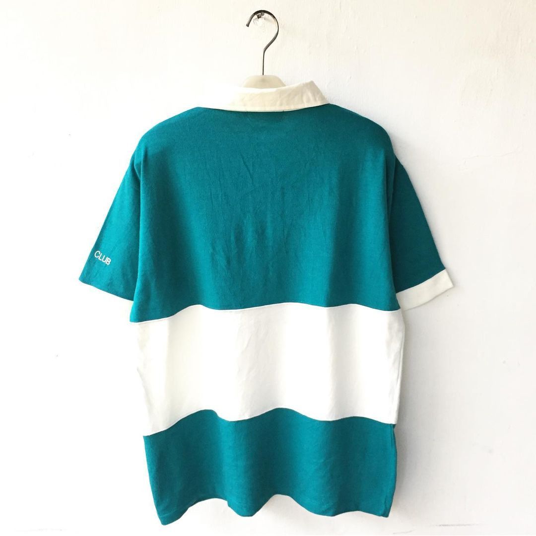 Beverly Hills Polo Club × Vintage 🔥Vintage Polo Club Rugby T-Shirt Big Logo Spellout Size US L / EU 52-54 / 3 - 3 Thumbnail