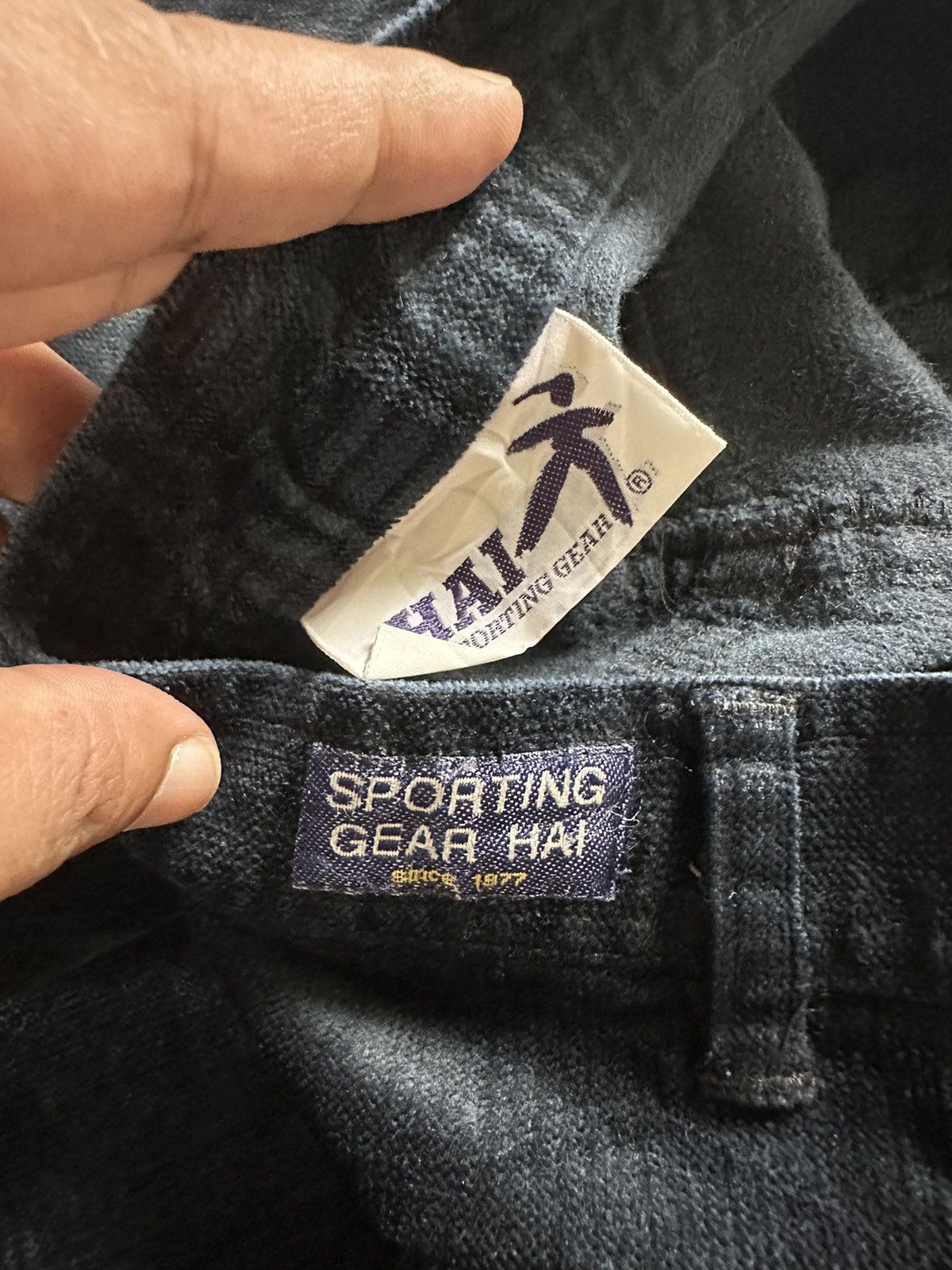 Hai Sporting Gear 1990's Hai Sporting Gear velvet velour pant Size US 28 / EU 44 - 10 Thumbnail