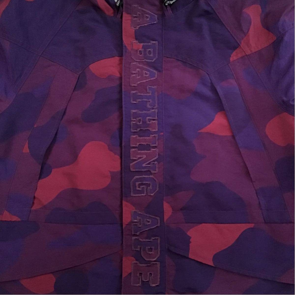 Bape BAPE Giant camo snowboard jacket Purple camo a bathing ape Size US L / EU 52-54 / 3 - 6 Thumbnail