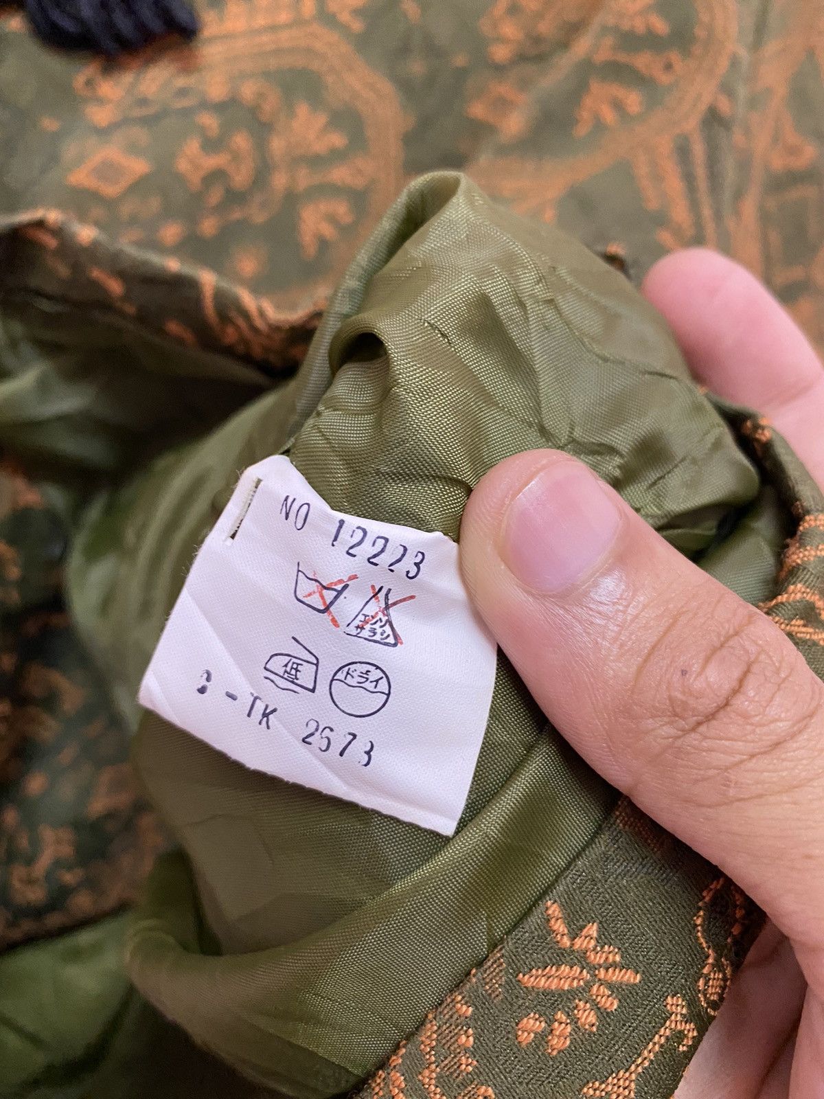 Japanese Brand VINTAGE JAPANESE KIMONO CHINESE STYLE BUTTON CROPPED Size US S / EU 44-46 / 1 - 11 Thumbnail