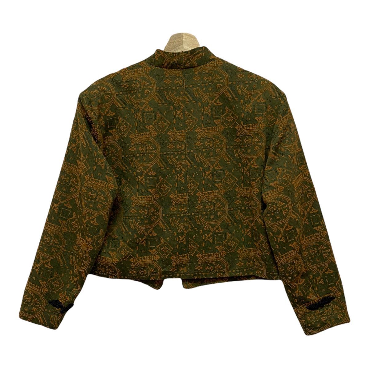 Japanese Brand VINTAGE JAPANESE KIMONO CHINESE STYLE BUTTON CROPPED Size US S / EU 44-46 / 1 - 6 Thumbnail