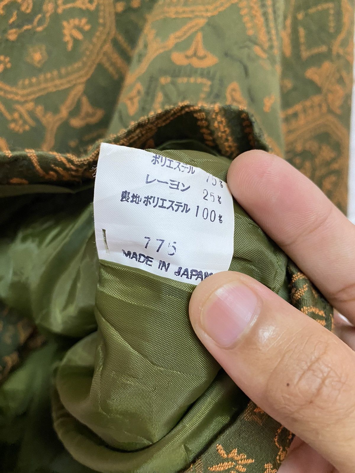 Japanese Brand VINTAGE JAPANESE KIMONO CHINESE STYLE BUTTON CROPPED Size US S / EU 44-46 / 1 - 10 Thumbnail