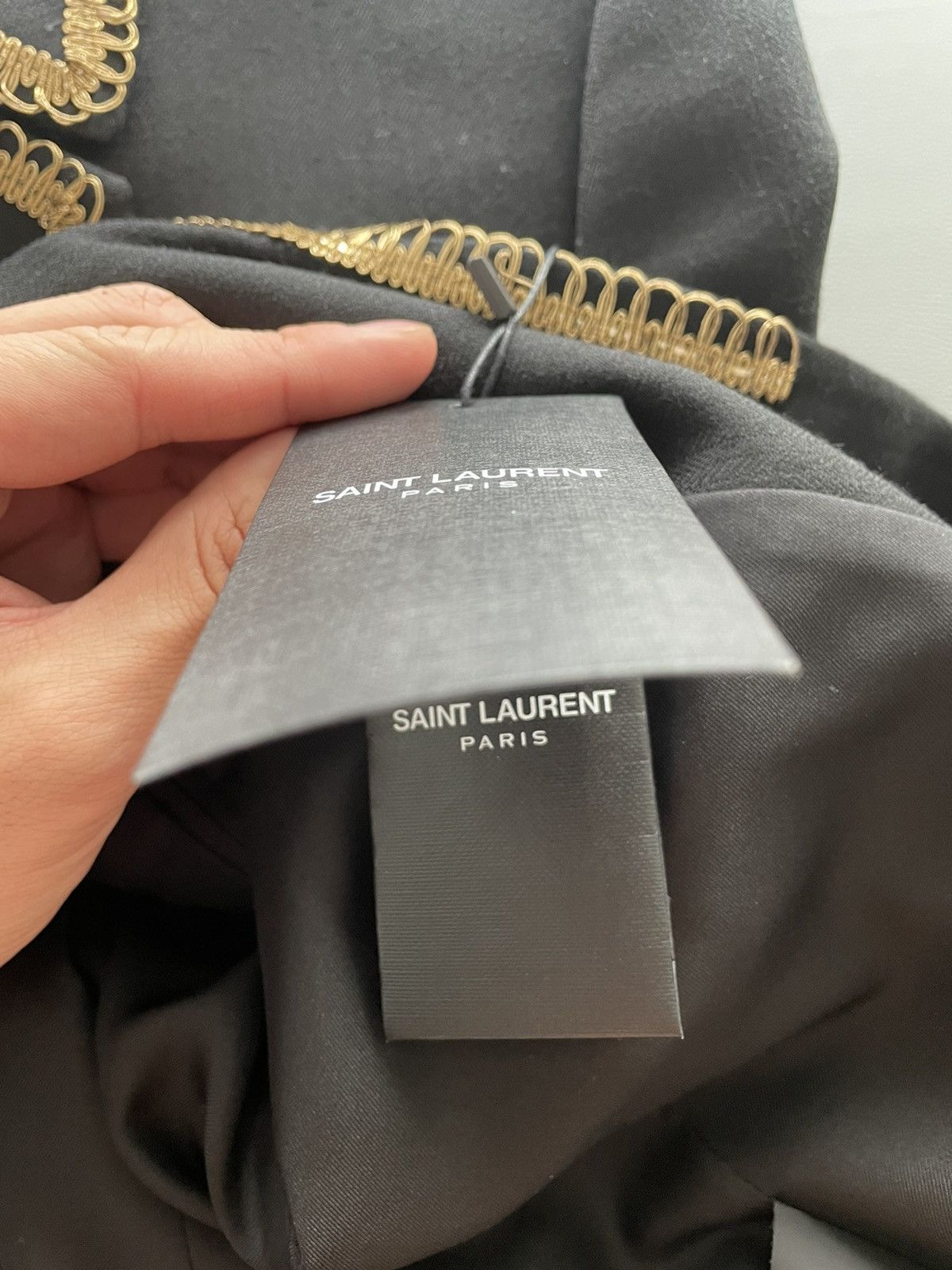 Saint Laurent Paris $4,400 Super Runway Saint Laurent Royal Blazer Size 52R - 25 Thumbnail