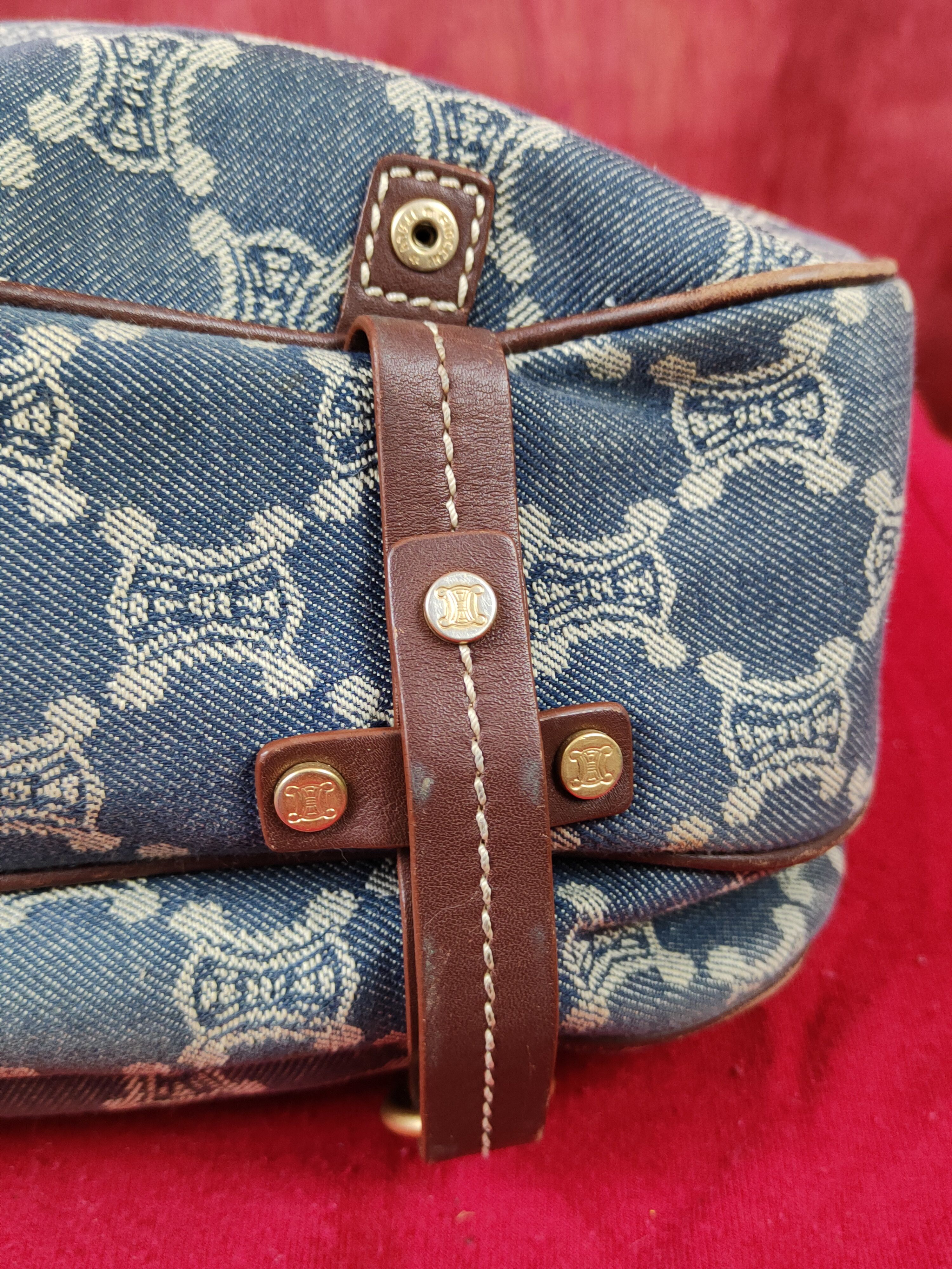 Celine Celine monogram vintage Shoulder hand Bag #SB035DLAL Size ONE SIZE - 12 Thumbnail