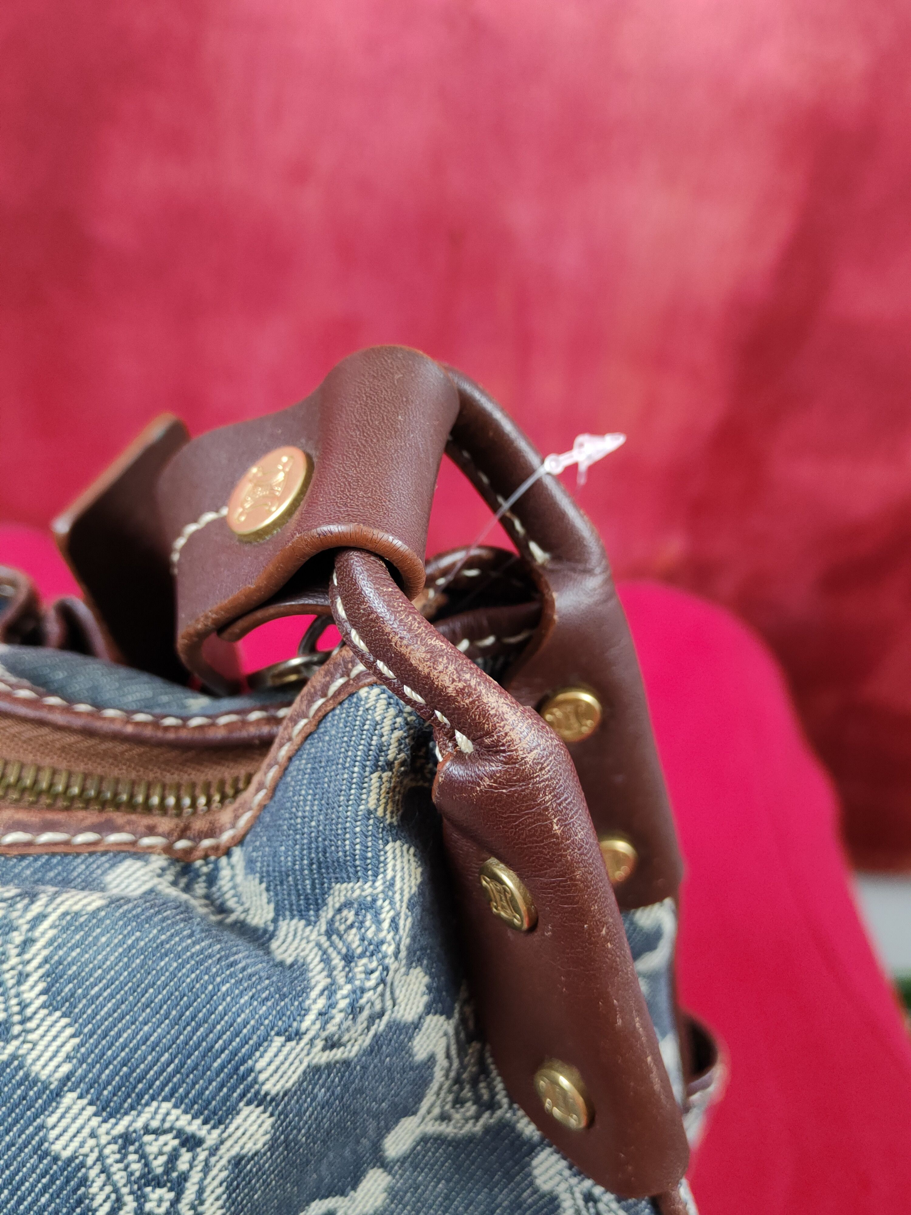 Celine Celine monogram vintage Shoulder hand Bag #SB035DLAL Size ONE SIZE - 9 Thumbnail