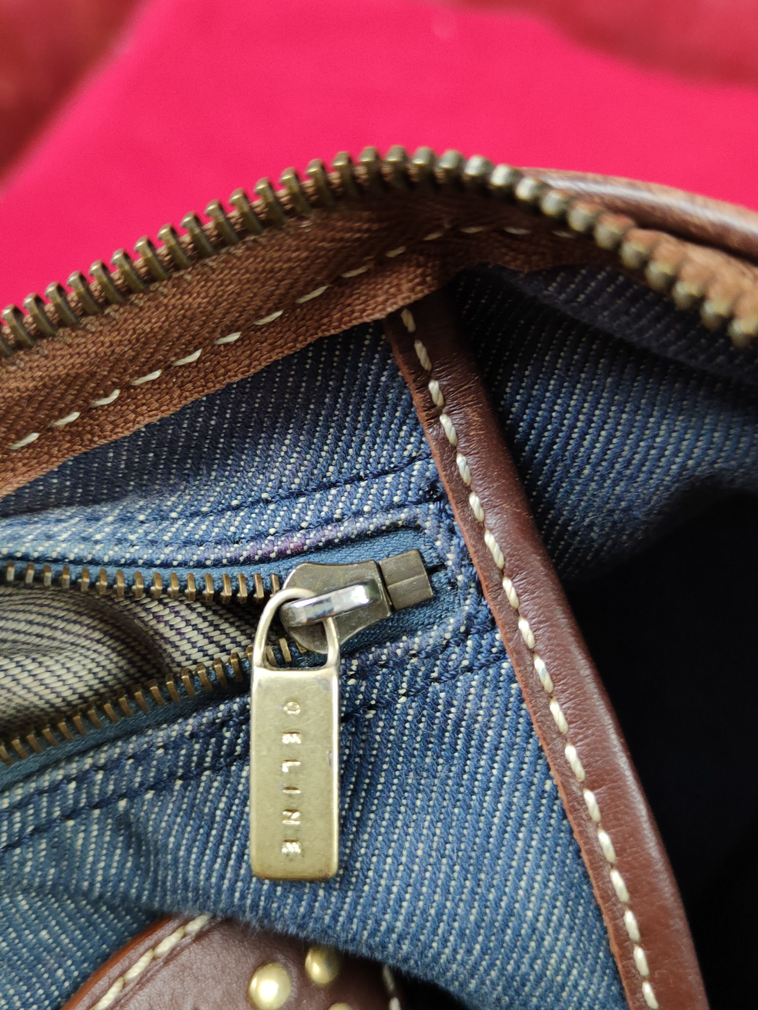 Celine Celine monogram vintage Shoulder hand Bag #SB035DLAL Size ONE SIZE - 18 Thumbnail