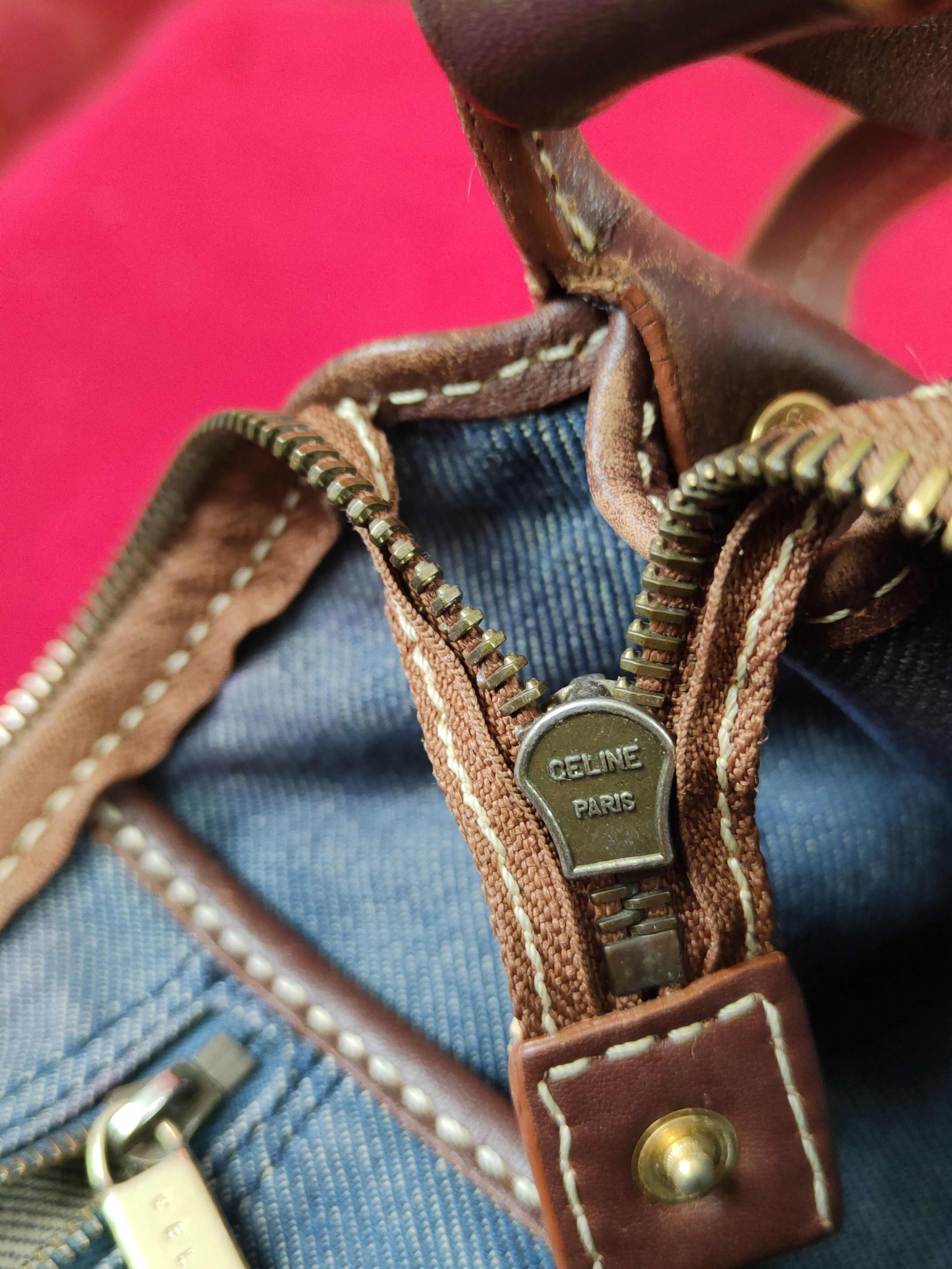 Celine Celine monogram vintage Shoulder hand Bag #SB035DLAL Size ONE SIZE - 17 Thumbnail