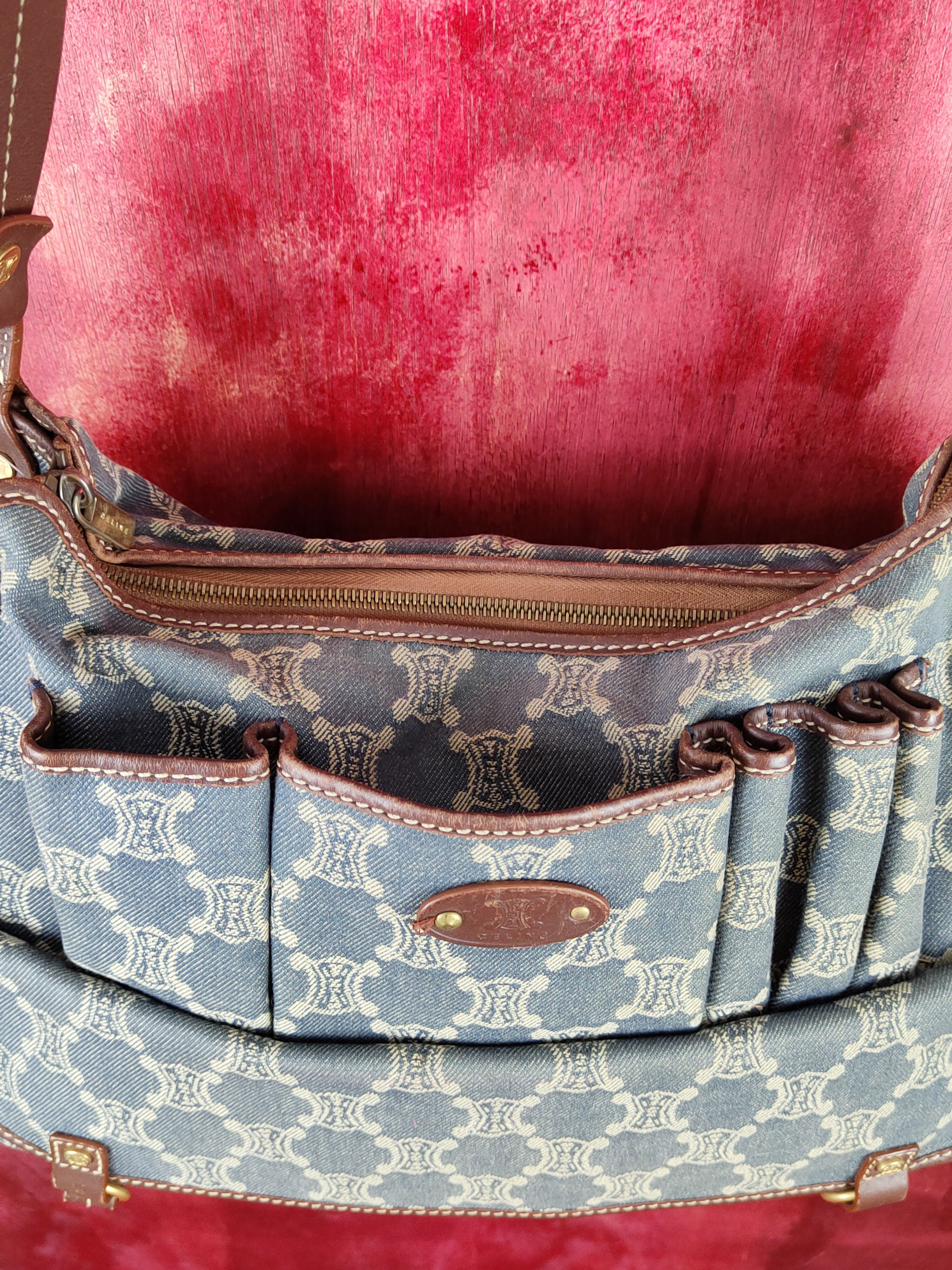 Celine Celine monogram vintage Shoulder hand Bag #SB035DLAL Size ONE SIZE - 3 Thumbnail