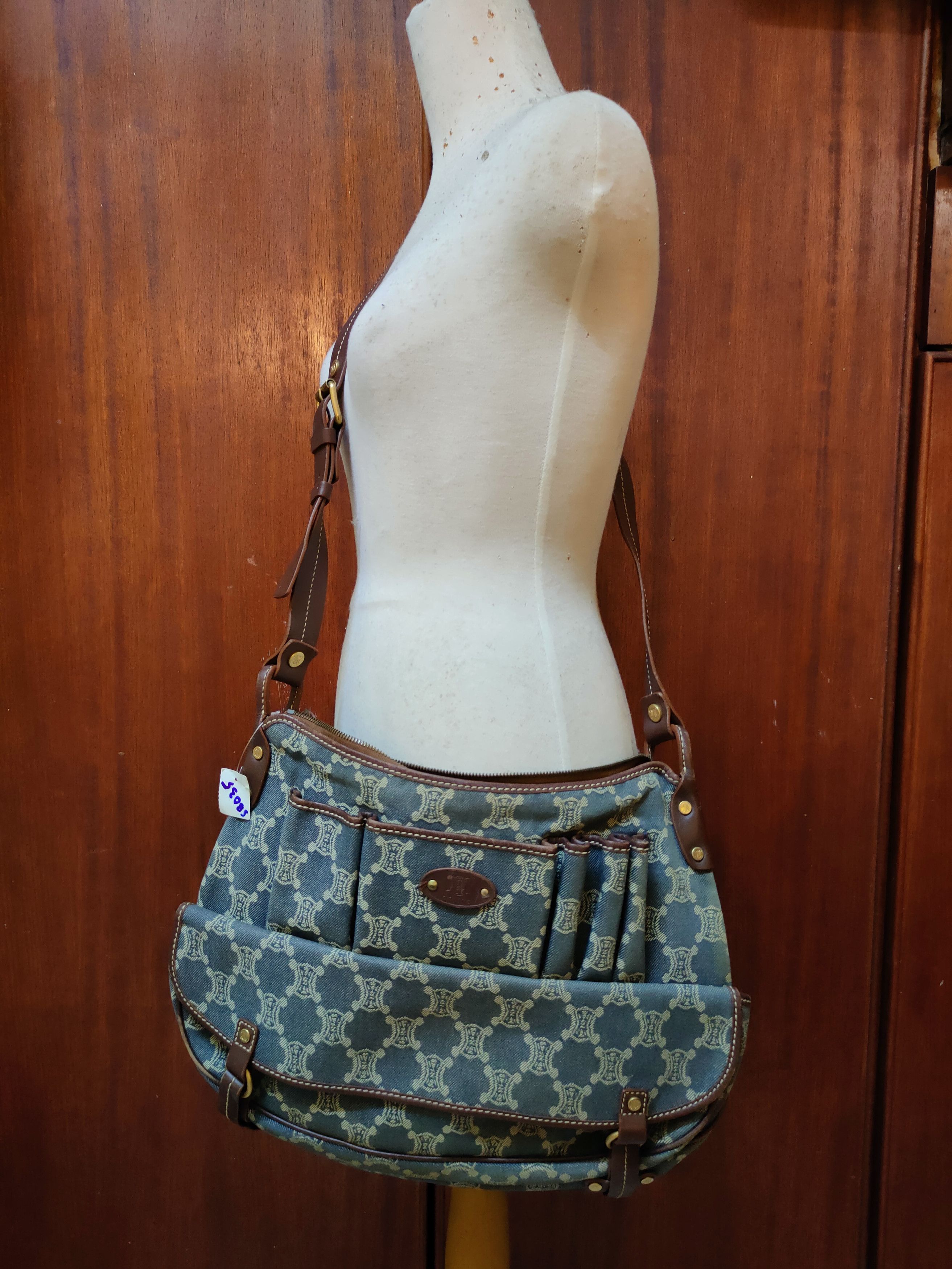 Celine Celine monogram vintage Shoulder hand Bag #SB035DLAL Size ONE SIZE - 22 Thumbnail