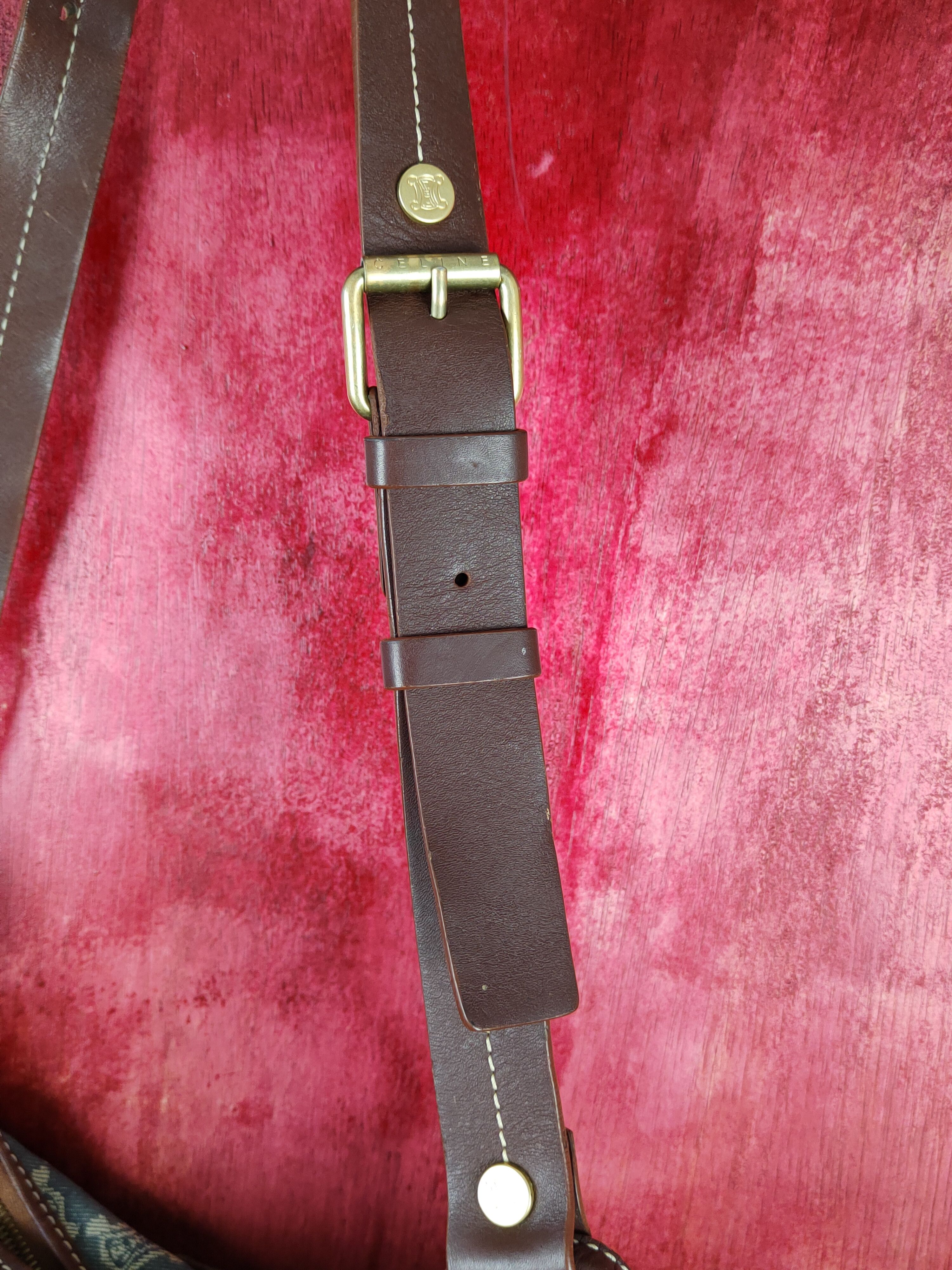 Celine Celine monogram vintage Shoulder hand Bag #SB035DLAL Size ONE SIZE - 5 Thumbnail