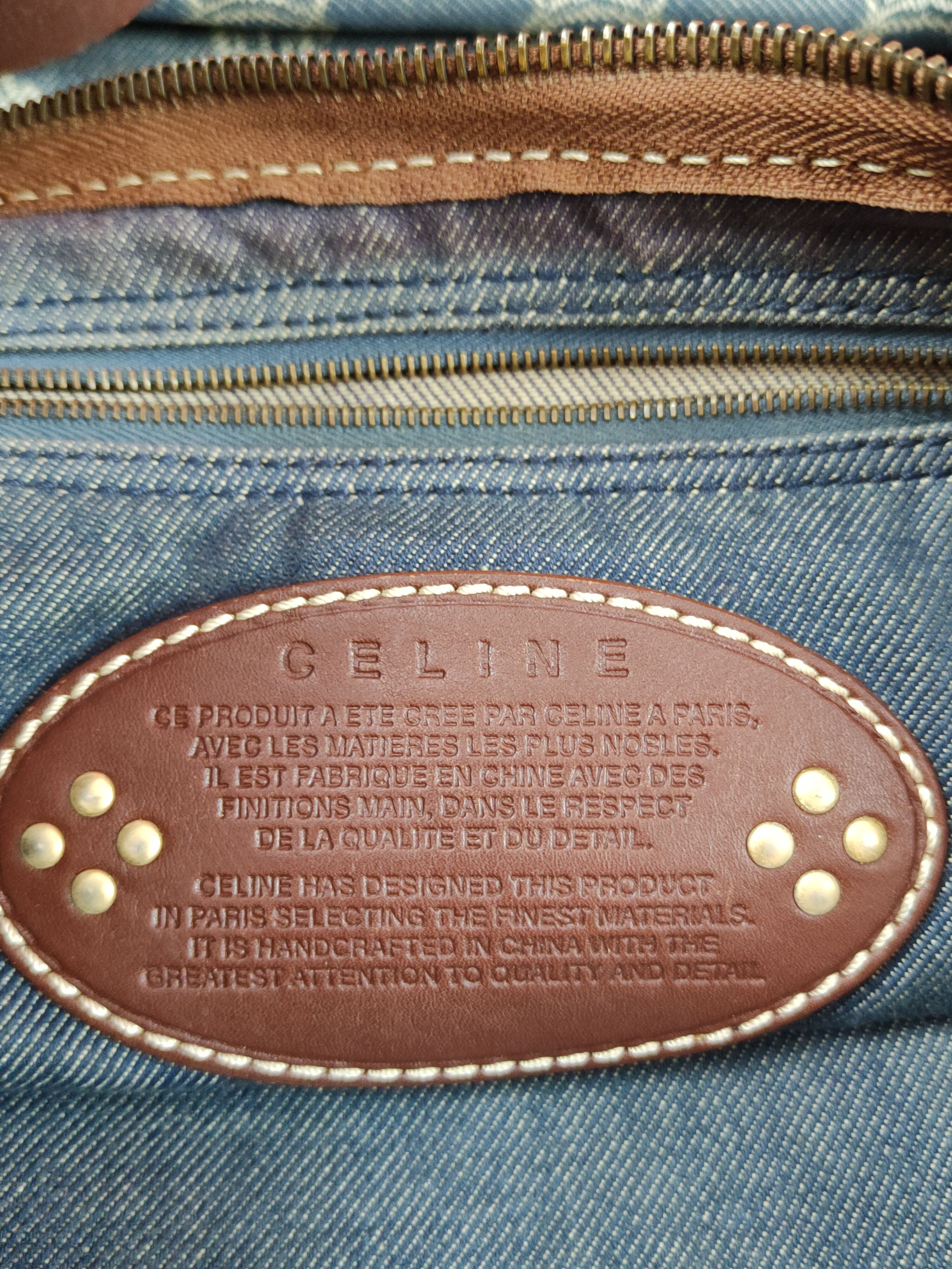 Celine Celine monogram vintage Shoulder hand Bag #SB035DLAL Size ONE SIZE - 20 Thumbnail