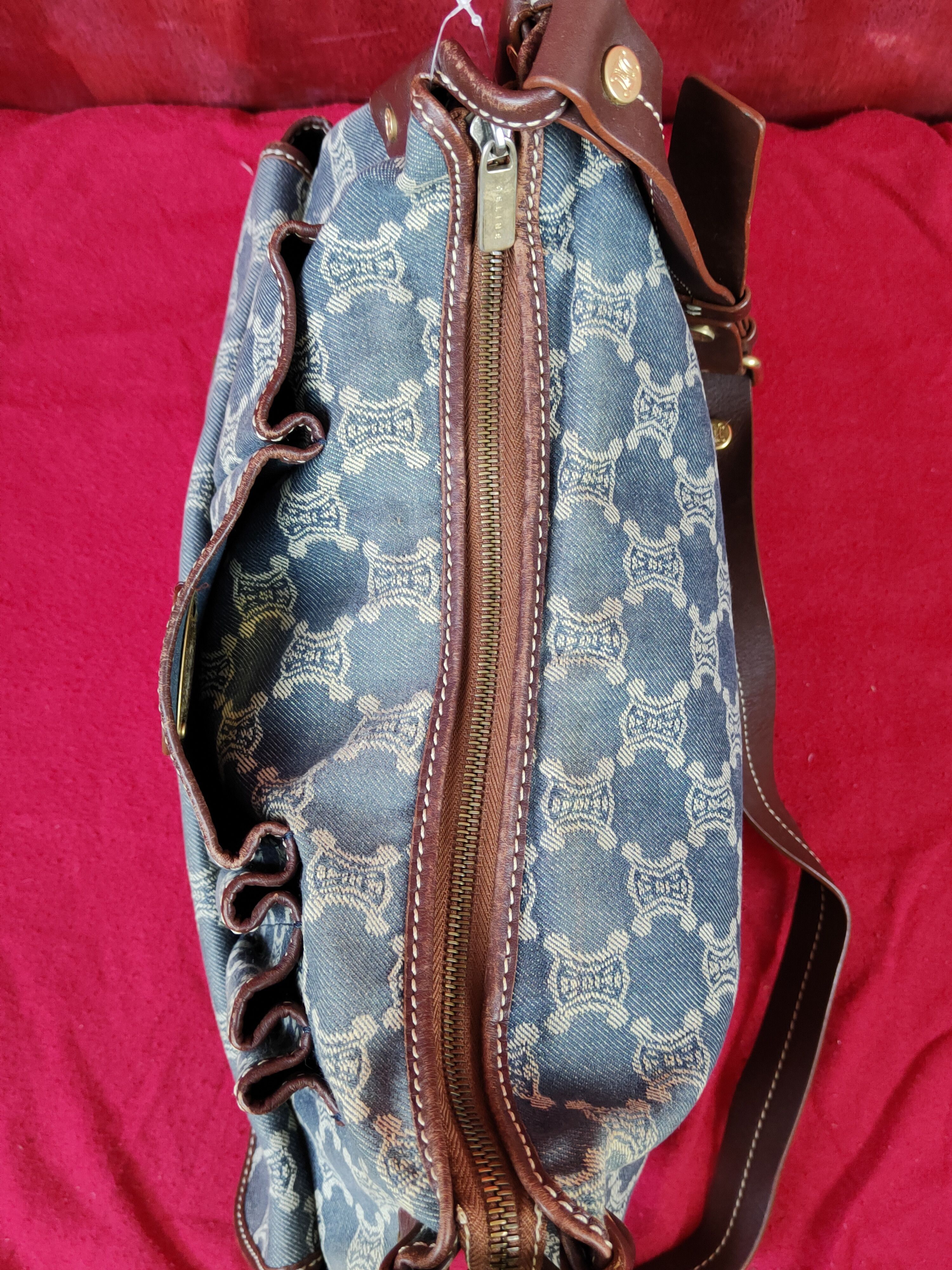 Celine Celine monogram vintage Shoulder hand Bag #SB035DLAL Size ONE SIZE - 14 Thumbnail