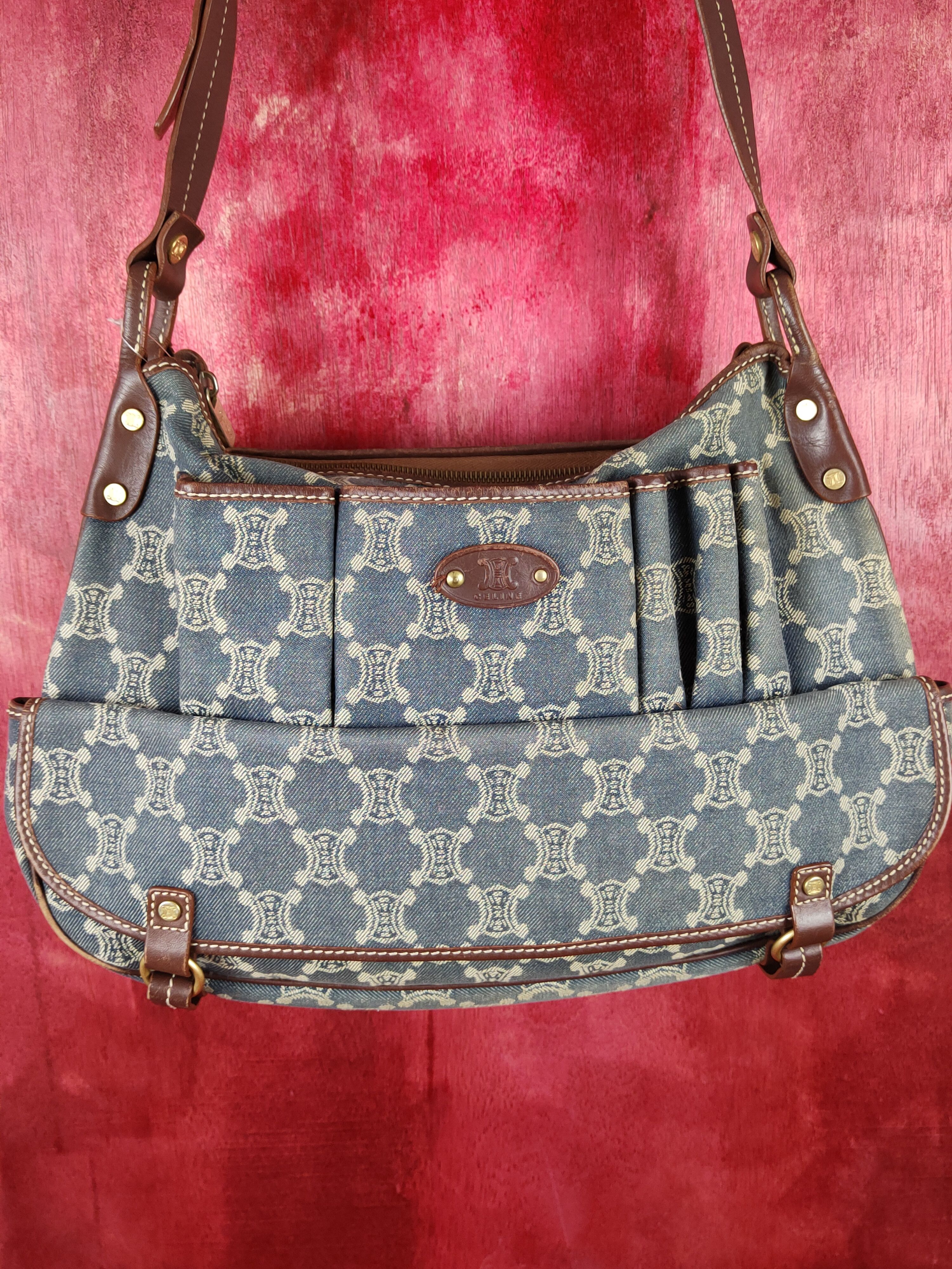 Celine Celine monogram vintage Shoulder hand Bag #SB035DLAL Size ONE SIZE - 2 Thumbnail