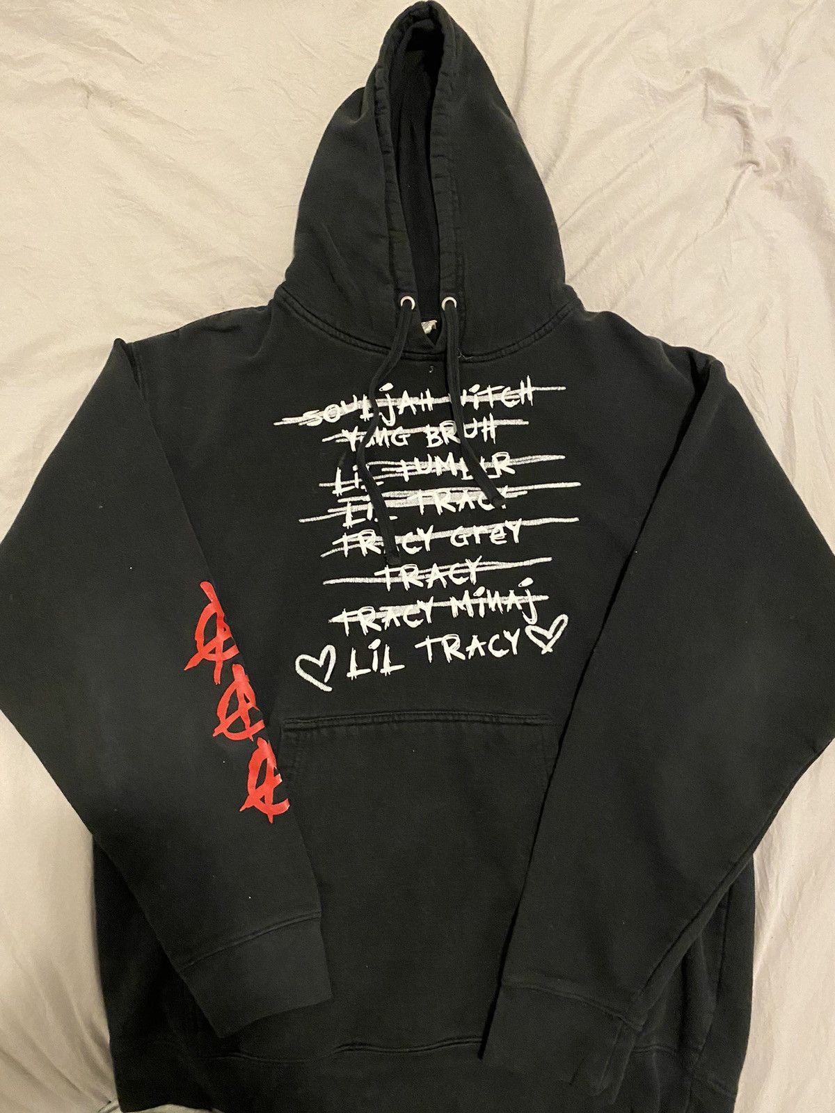 LIL PEEP Lil Tracy Anarchy Hoodie | Grailed