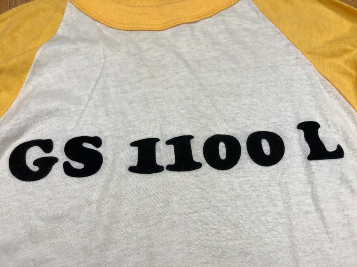 Japanese Brand Vintage GS1100L Suzuki Motorcycle T-Shirt Size US M / EU 48-50 / 2 - 3 Thumbnail