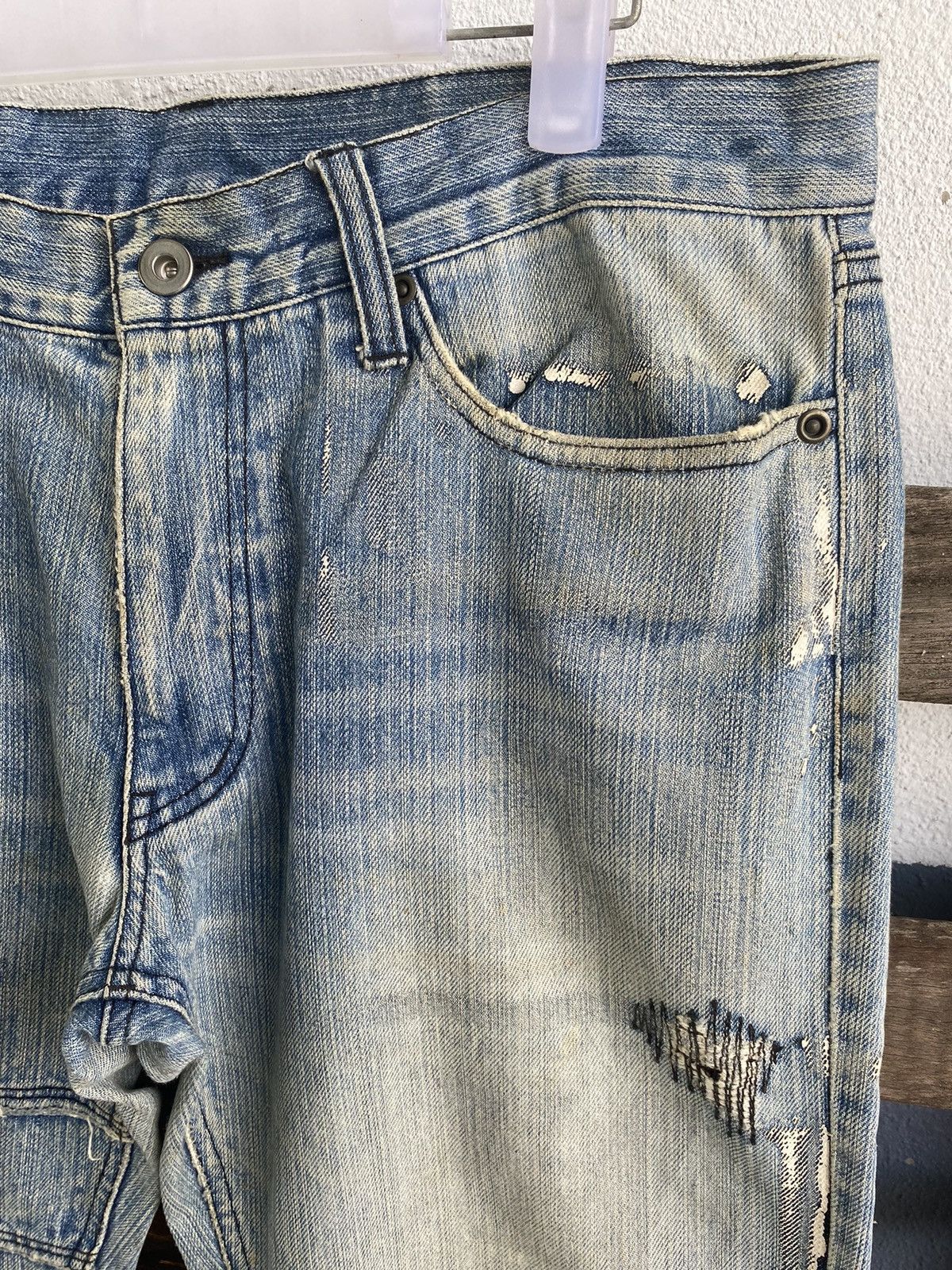 Vintage FLARE 🔥Vintage EDGE Rupert Jeans Size US 33 - 3 Thumbnail