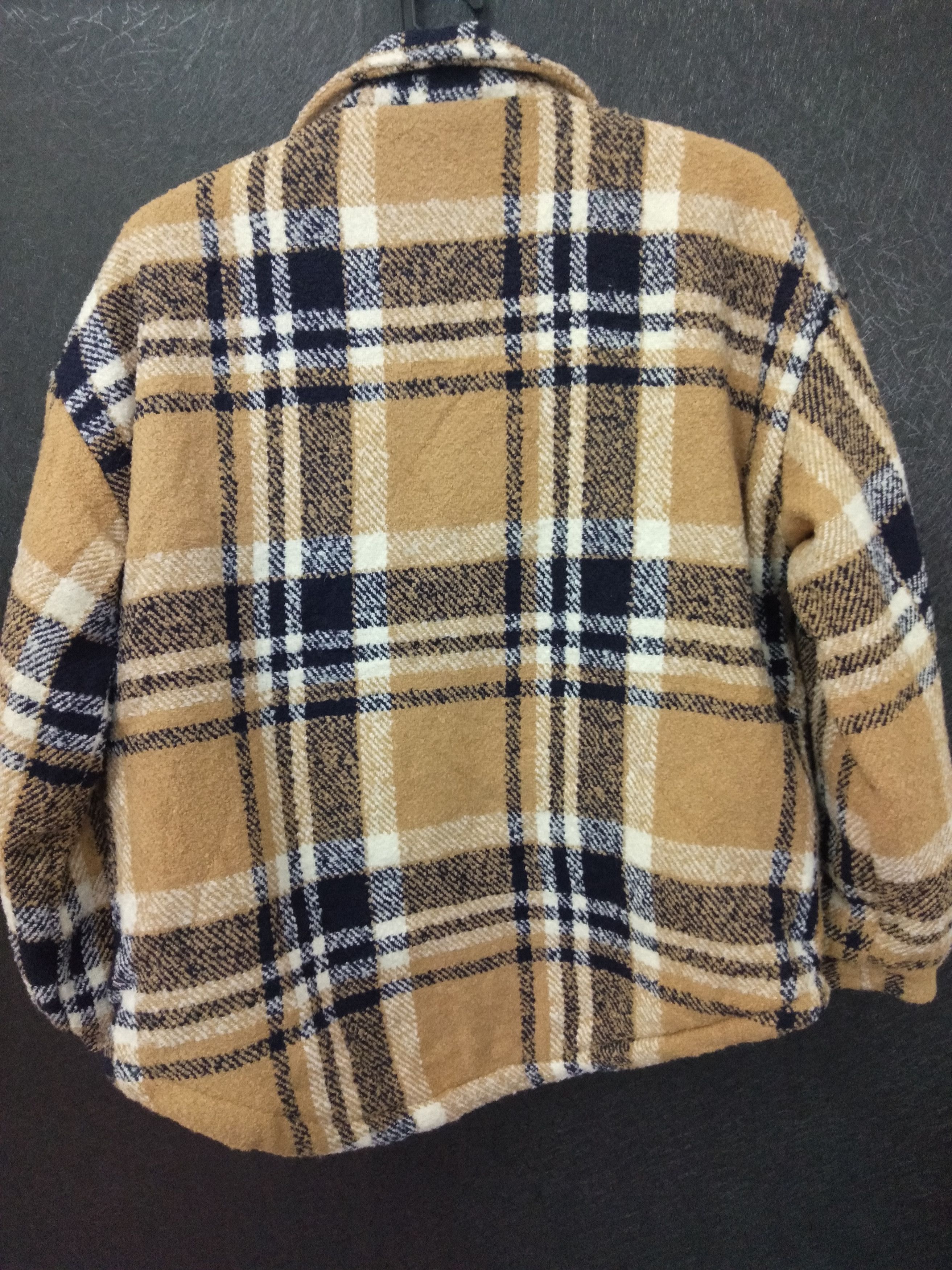 Japanese Brand Checked Jacket with Sherpa lining Size US M / EU 48-50 / 2 - 3 Thumbnail
