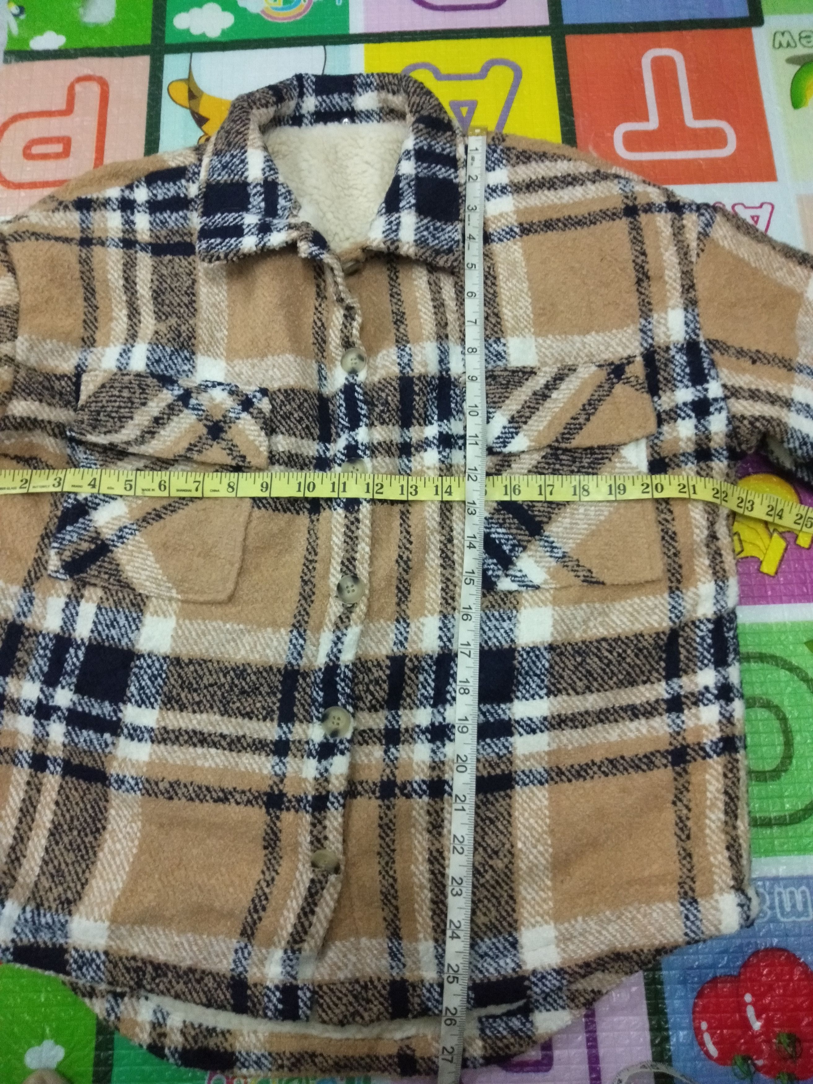 Japanese Brand Checked Jacket with Sherpa lining Size US M / EU 48-50 / 2 - 6 Thumbnail