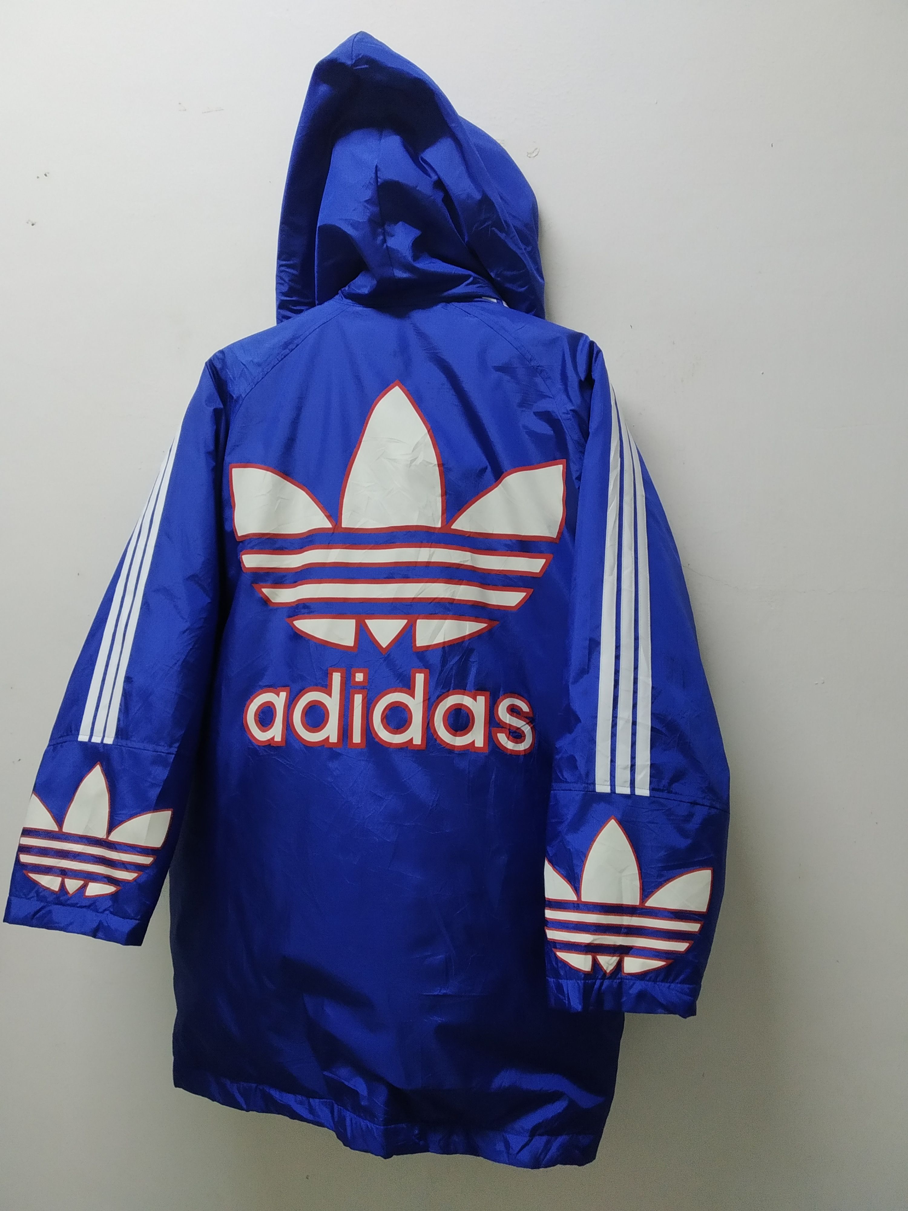 Adidas big logo Adidas vintage Size US M / EU 48-50 / 2 - 2 Thumbnail