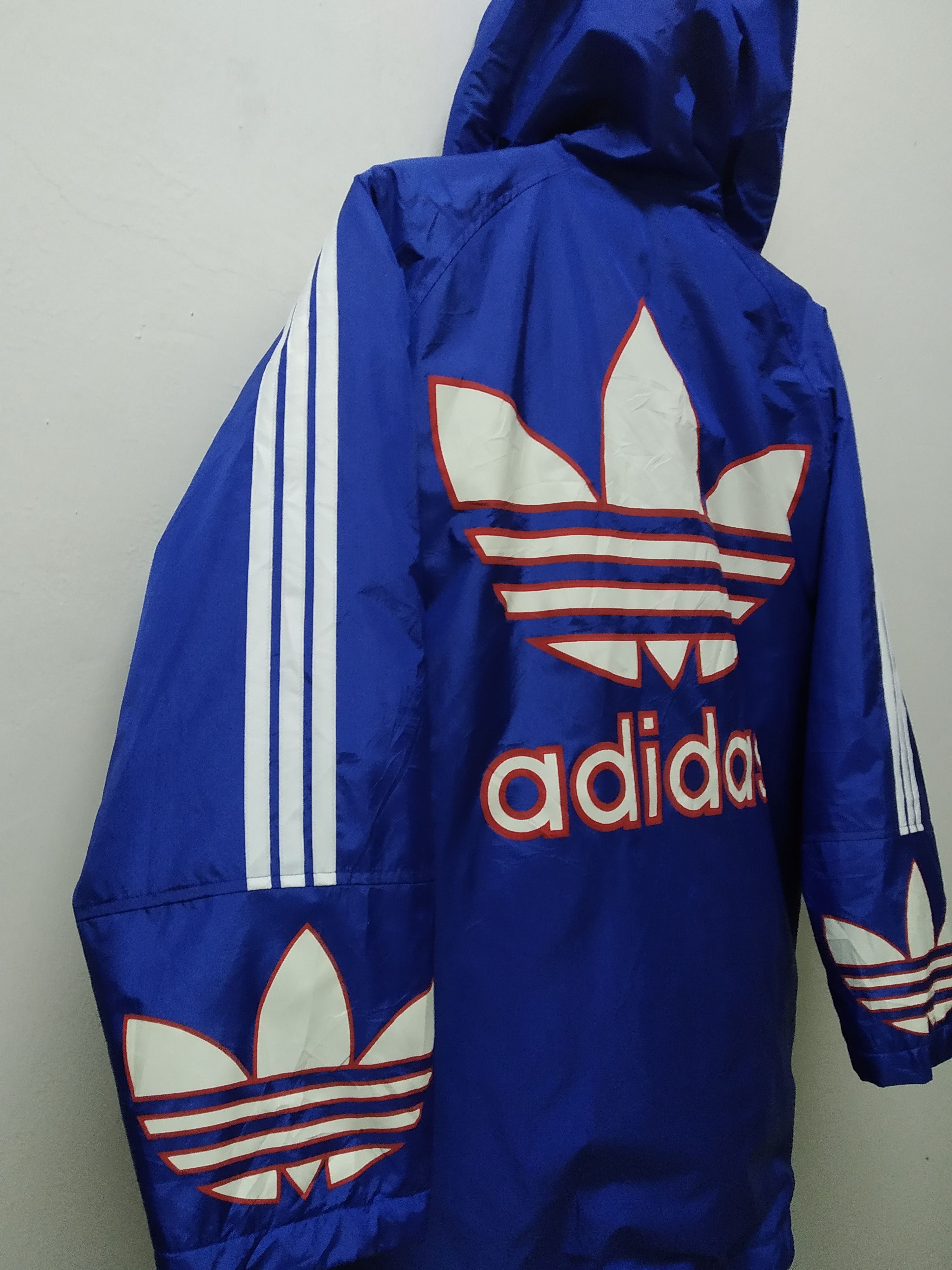 Adidas big logo Adidas vintage Size US M / EU 48-50 / 2 - 7 Thumbnail