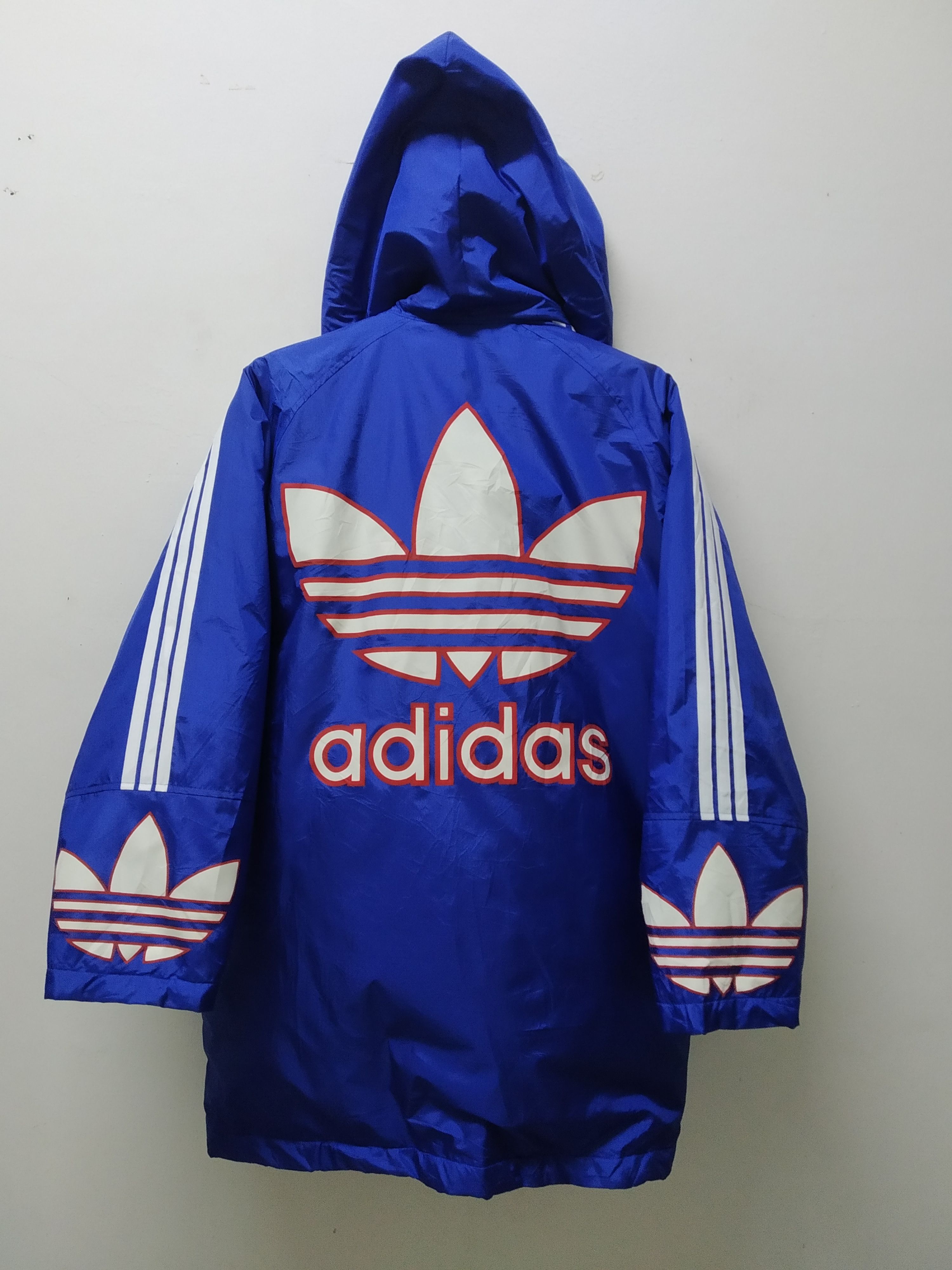 Adidas big logo Adidas vintage Size US M / EU 48-50 / 2 - 1 Thumbnail