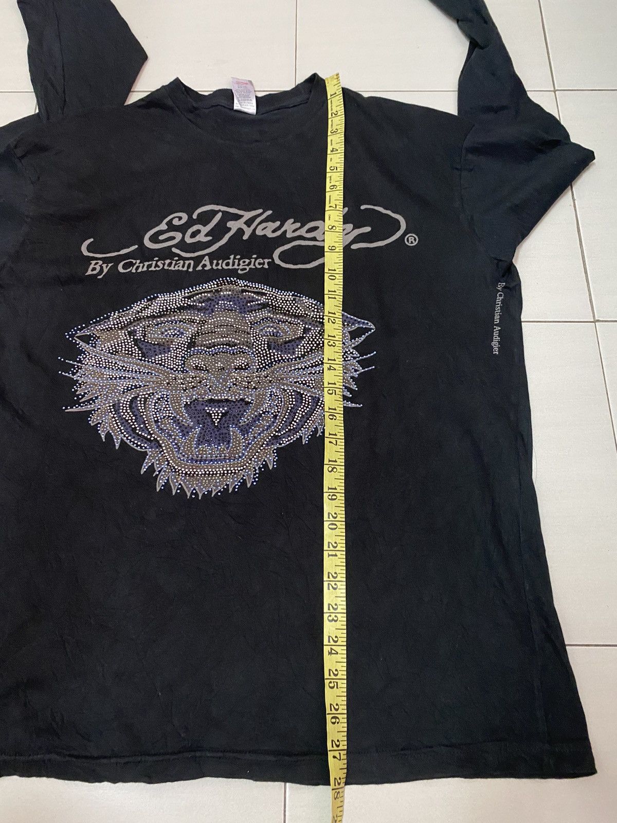 Christian Audigier EdHardy Long Sleeve Tshirt Size XXL / US 16-18 / IT 52-54 - 9 Thumbnail