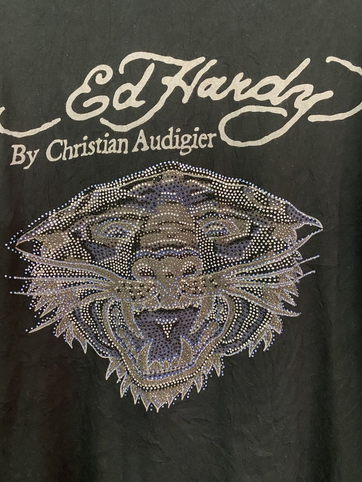 Christian Audigier EdHardy Long Sleeve Tshirt Size XXL / US 16-18 / IT 52-54 - 7 Thumbnail