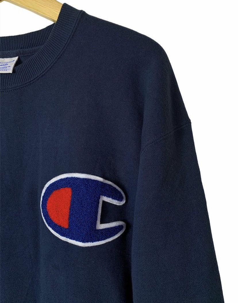 Issey Miyake Vintage issey miyake ne-net x champion big logo sweatshirt Size US L / EU 52-54 / 3 - 3 Thumbnail
