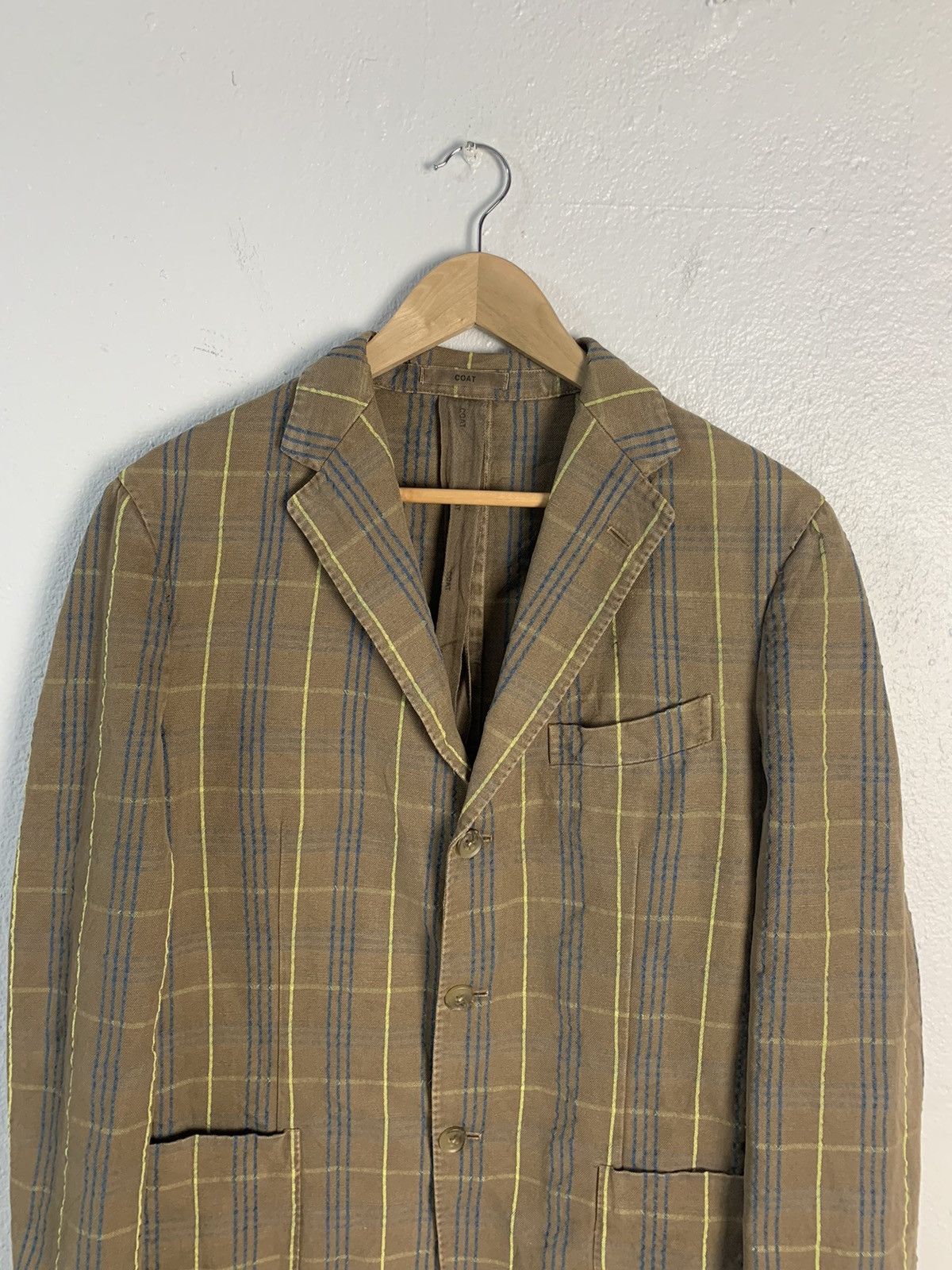 Boglioli Boglioli Plaid Coat Jacket Size US M / EU 48-50 / 2 - 4 Thumbnail