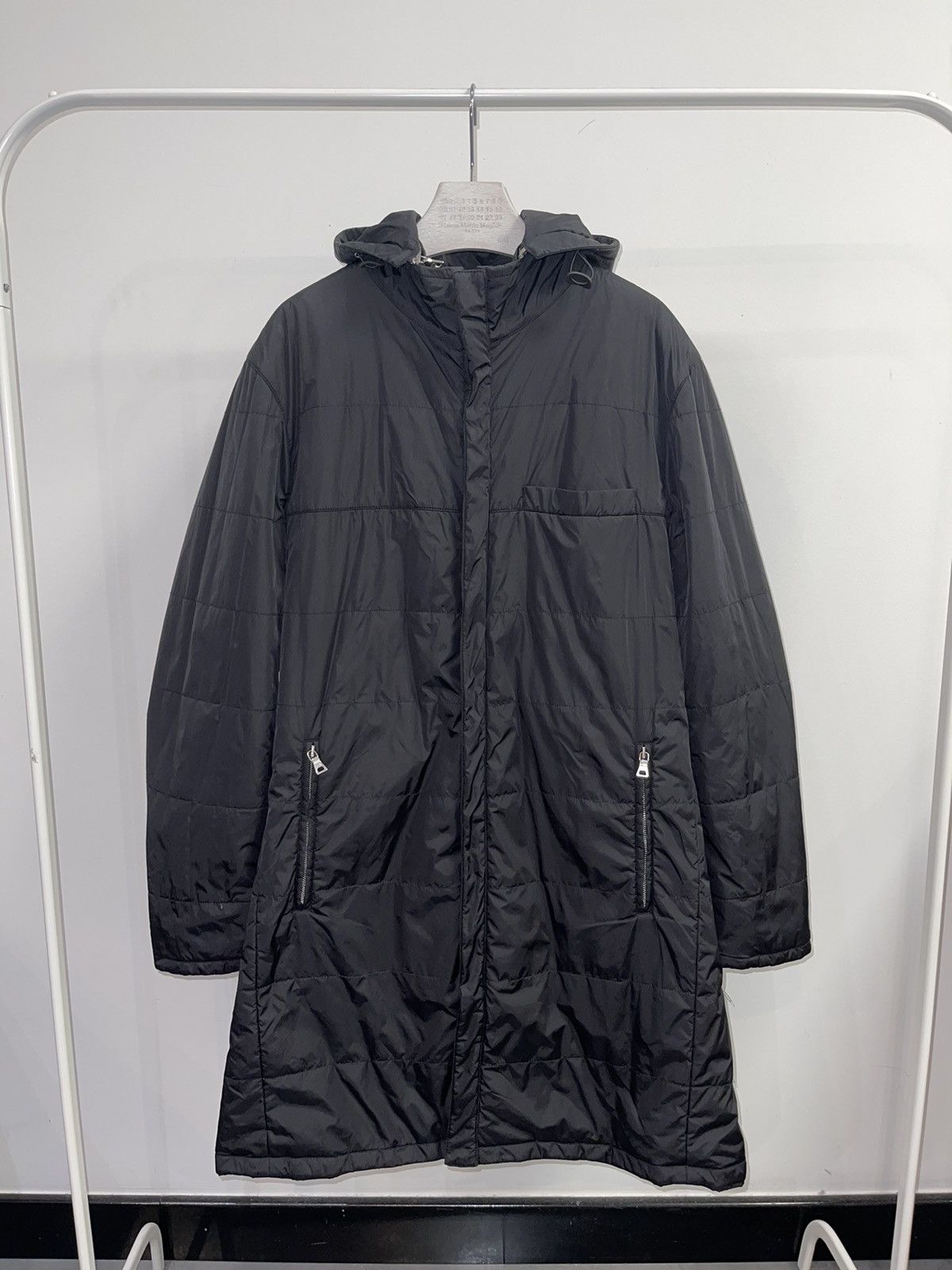 Prada AW09 Prada Reversible Technical Black Hooded Parka Size US XL / EU 56 / 4 - 8 Thumbnail