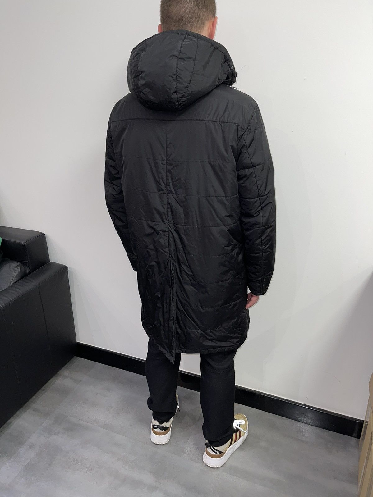 Prada AW09 Prada Reversible Technical Black Hooded Parka Size US XL / EU 56 / 4 - 4 Thumbnail
