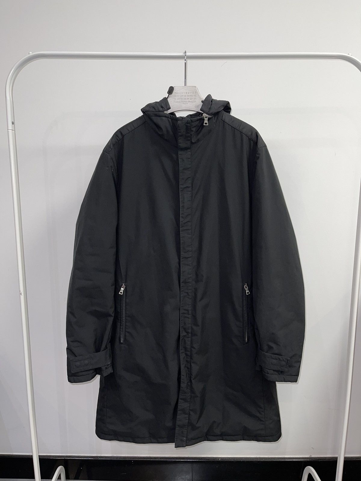 Prada AW09 Prada Reversible Technical Black Hooded Parka Size US XL / EU 56 / 4 - 5 Thumbnail