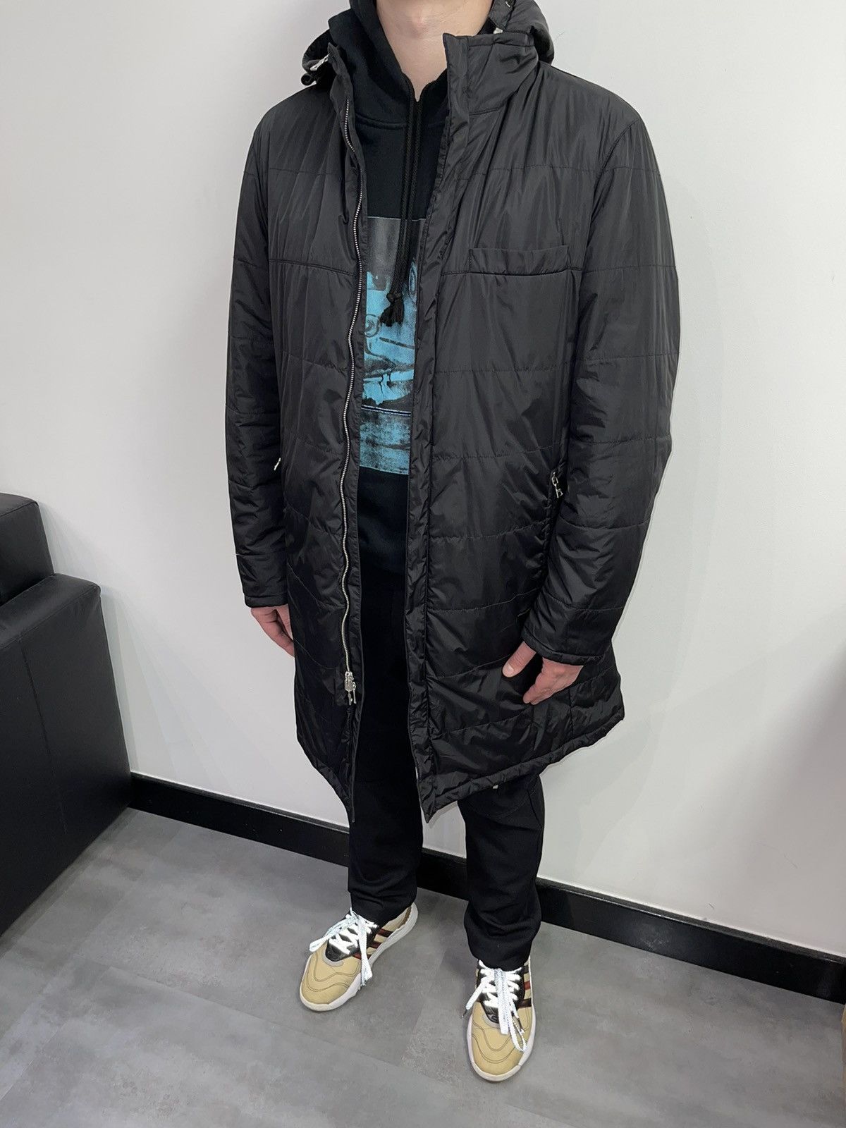 Prada AW09 Prada Reversible Technical Black Hooded Parka Size US XL / EU 56 / 4 - 3 Thumbnail