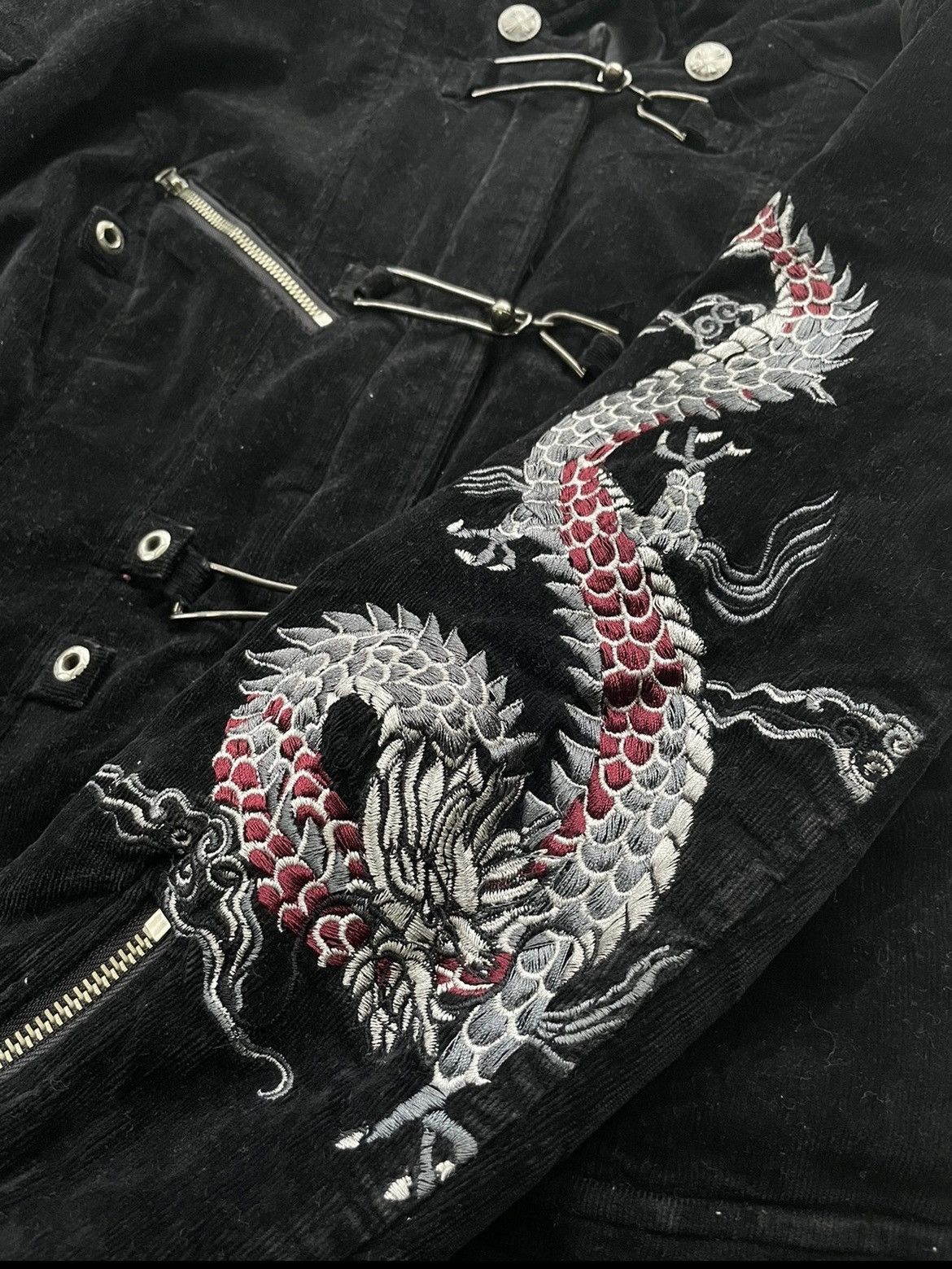 Japanese Brand Vintage Ozz On Sukajan Dragon Jacket Size US S / EU 44-46 / 1 - 15 Thumbnail