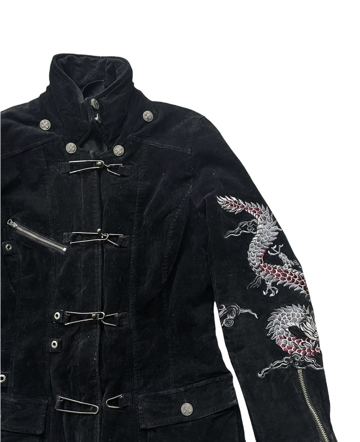 Japanese Brand Vintage Ozz On Sukajan Dragon Jacket Size US S / EU 44-46 / 1 - 3 Thumbnail