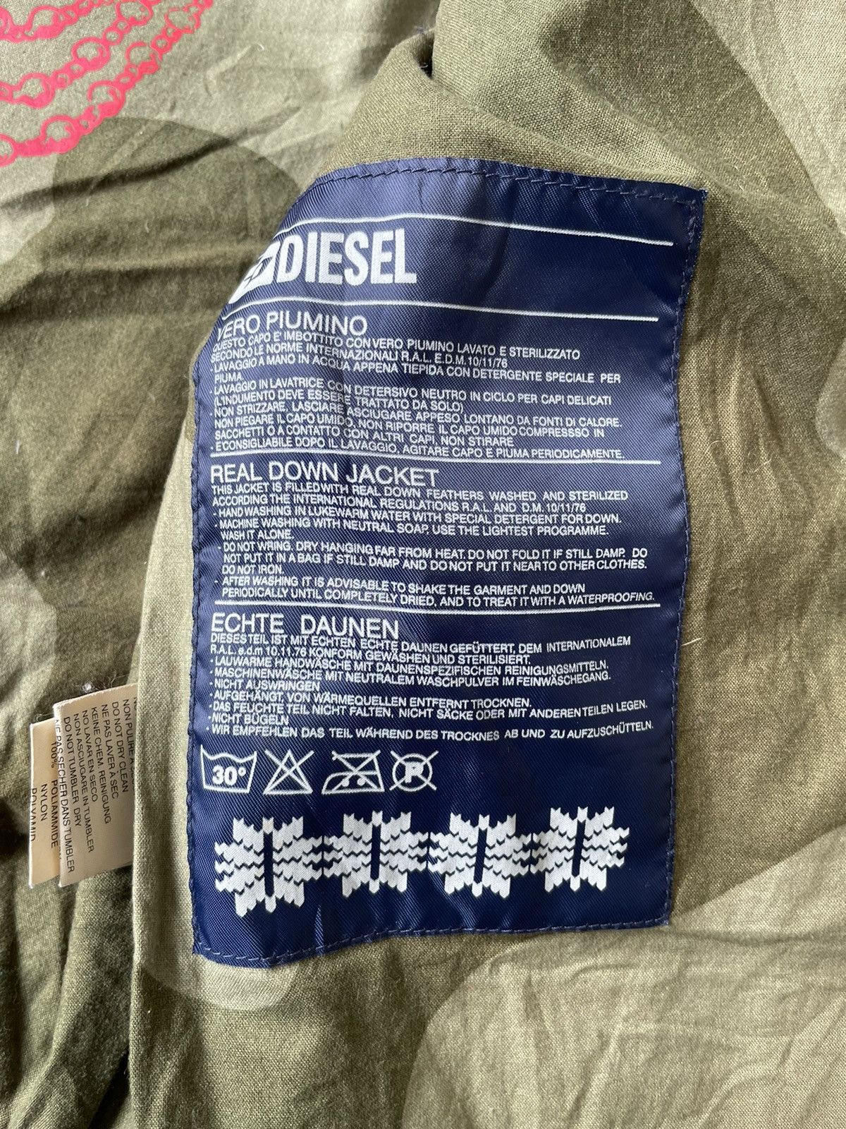 Designer × Diesel Diesel Hex-O T-TRL Down Jacket Size US S / EU 44-46 / 1 - 15 Thumbnail