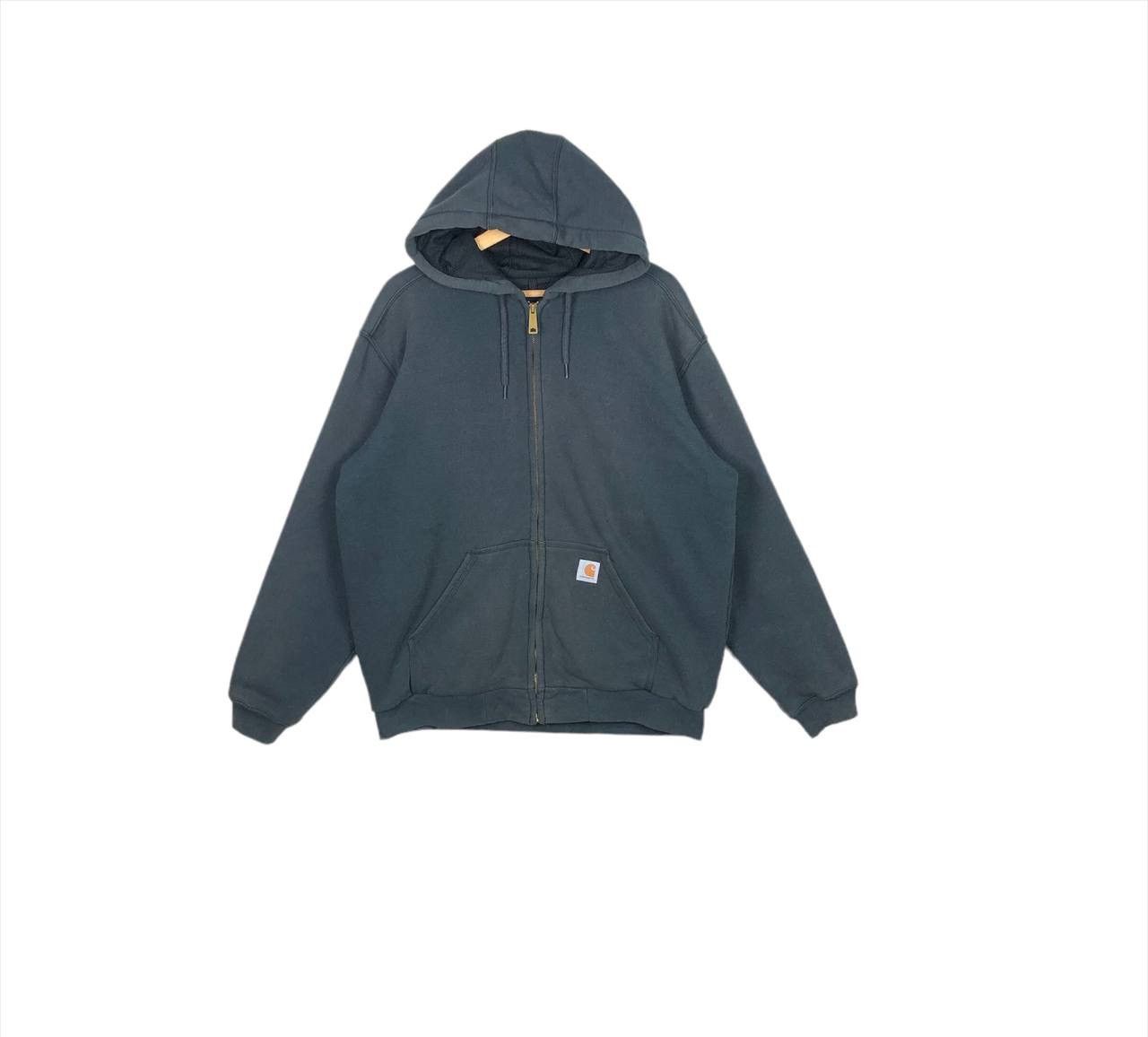 Carhartt × Vintage Baggy Style Vintage 90s Carhatt Hoodie Sweatshirt Size US L / EU 52-54 / 3 - 1 Thumbnail