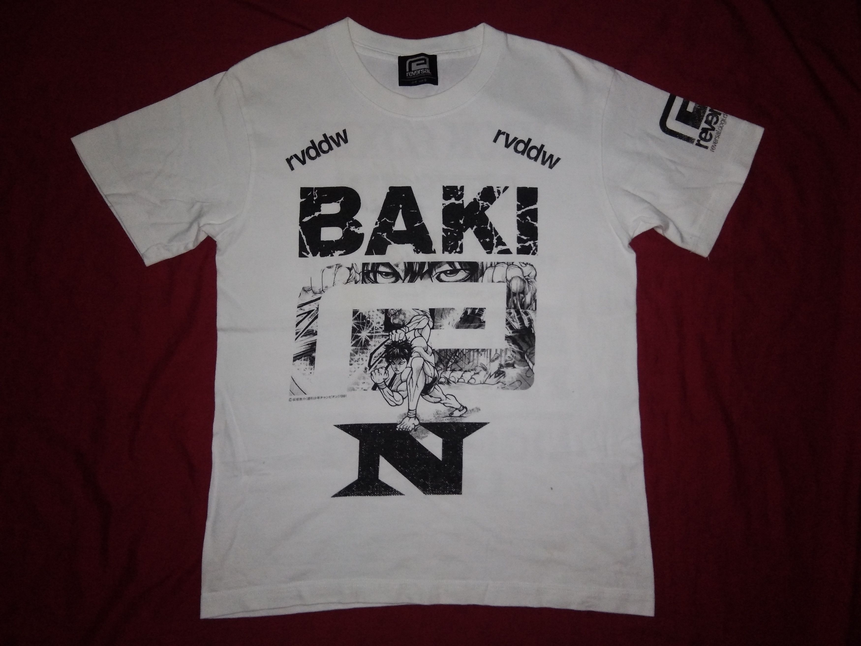 Japanese Brand Baki The Grappler 👊💥 tshirt anime MMA Size US S / EU 44-46 / 1 - 2 Thumbnail