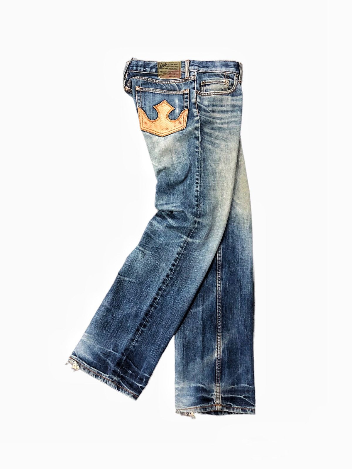 PPFM 2006 PPFM- Yellow Riot distressed denim jeans Size US 32 / EU 48 - 2 Thumbnail