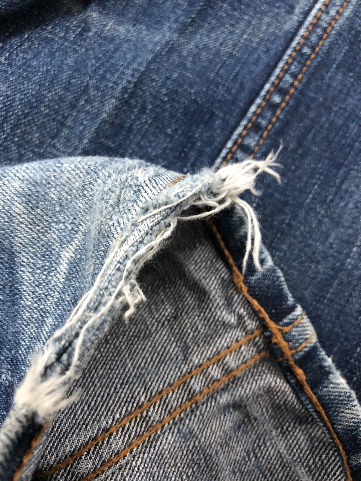 PPFM 2006 PPFM- Yellow Riot distressed denim jeans Size US 32 / EU 48 - 9 Thumbnail