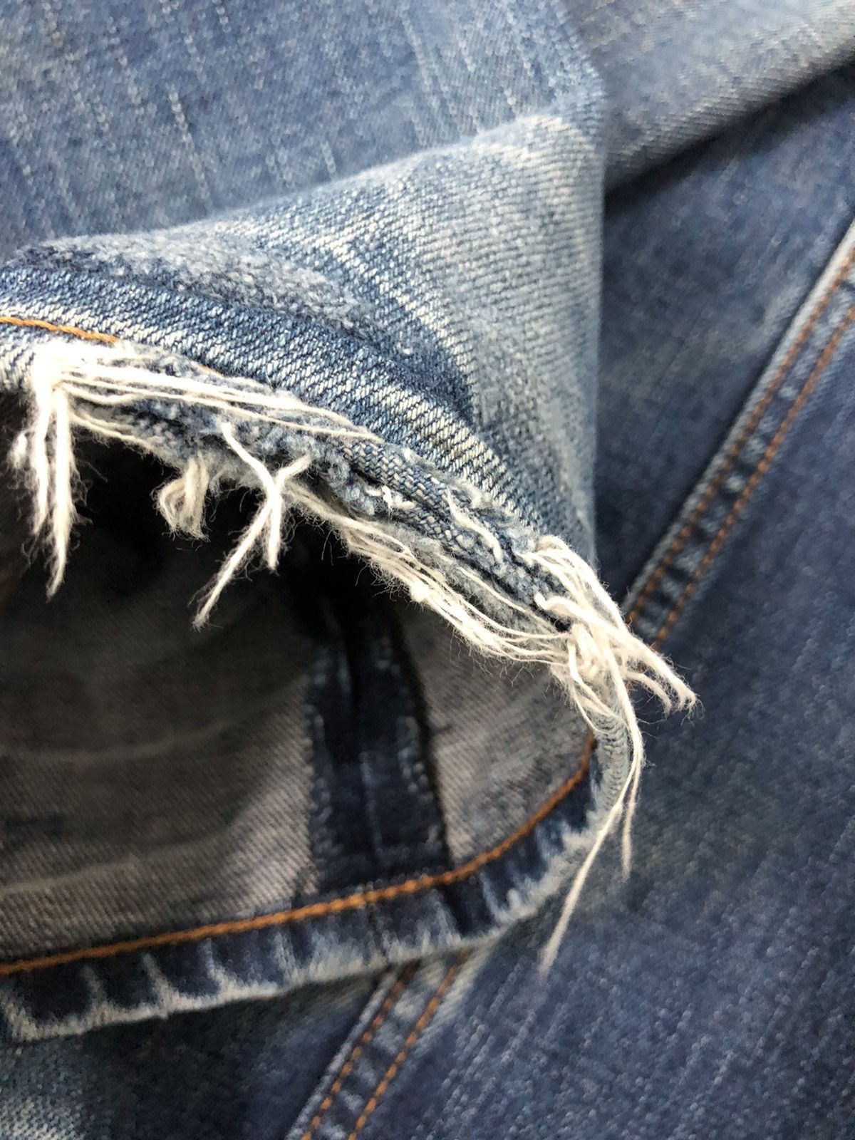 PPFM 2006 PPFM- Yellow Riot distressed denim jeans Size US 32 / EU 48 - 10 Thumbnail