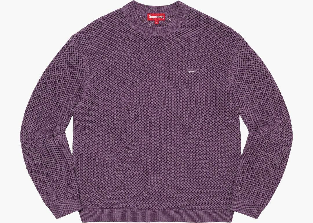 Supreme SS 22 Open Knit Small Box Sweater | Grailed