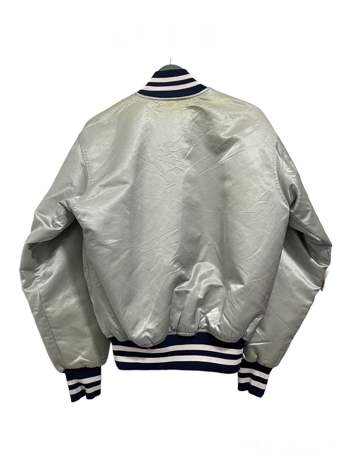 MLB VINTAGE YANKEES NEW YORK MLB SATIN VARSITY DISTRESSED JACKET Size US M / EU 48-50 / 2 - 6 Thumbnail