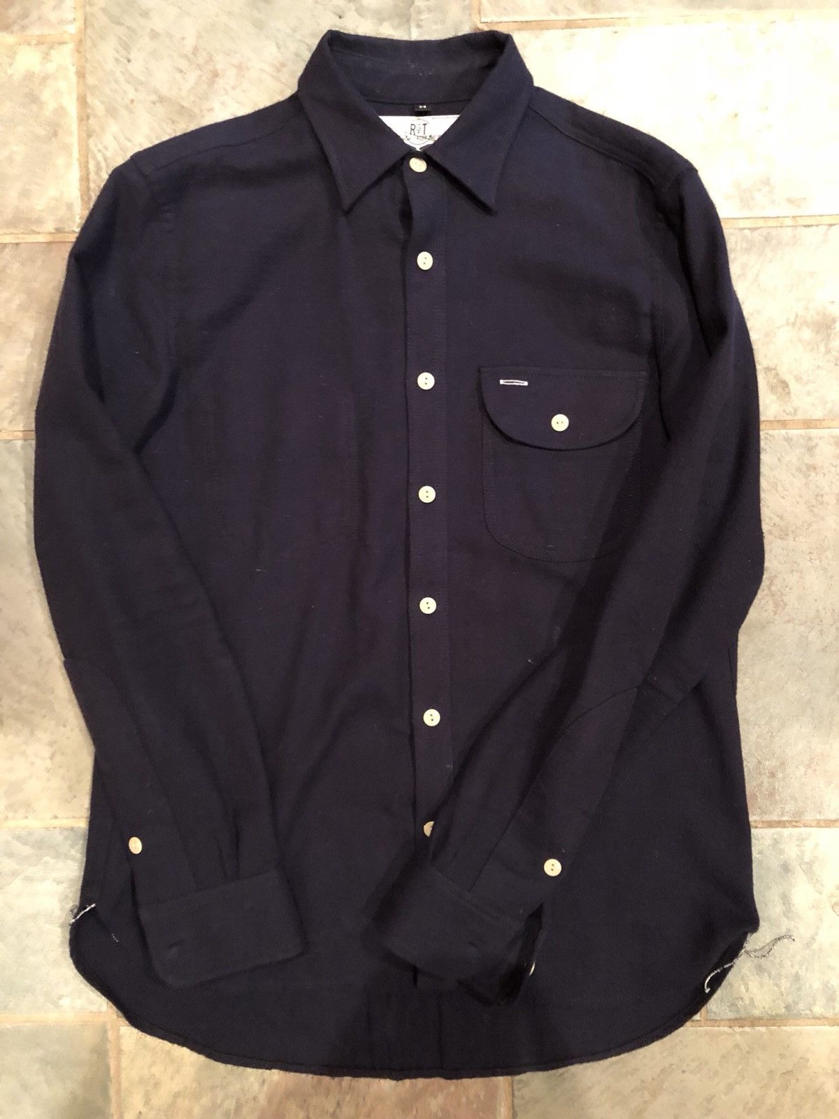 Rogue Territory Navy Neppy Flannel | Grailed