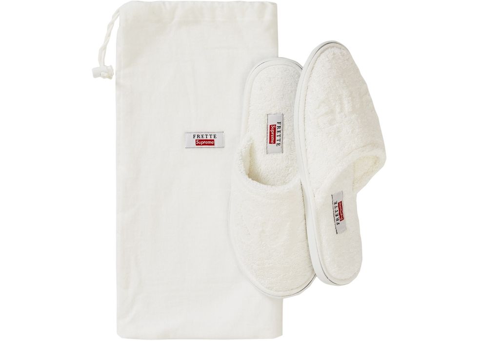 Supreme US 8-10 Supreme x Frette slippers | Grailed