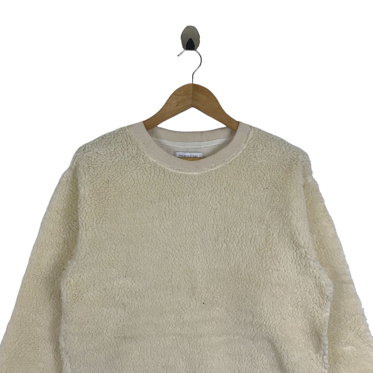 Japanese Brand × Vintage FREAK’S STORE Japanese Brand Deep Pile Fleece Sweatshirt Size US M / EU 48-50 / 2 - 4 Thumbnail