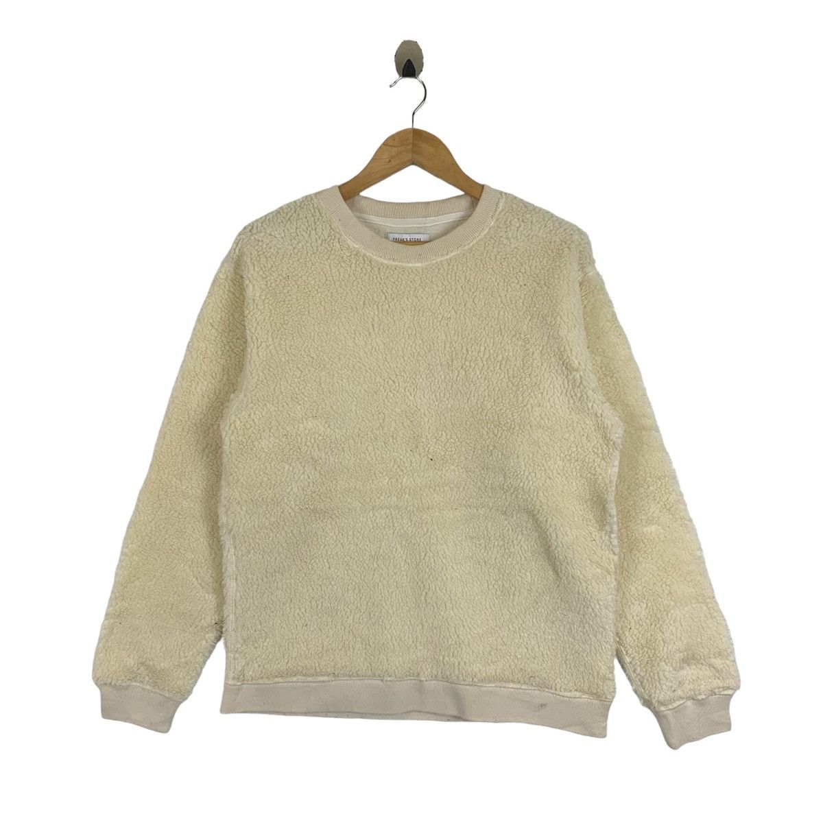 Japanese Brand × Vintage FREAK’S STORE Japanese Brand Deep Pile Fleece Sweatshirt Size US M / EU 48-50 / 2 - 1 Thumbnail
